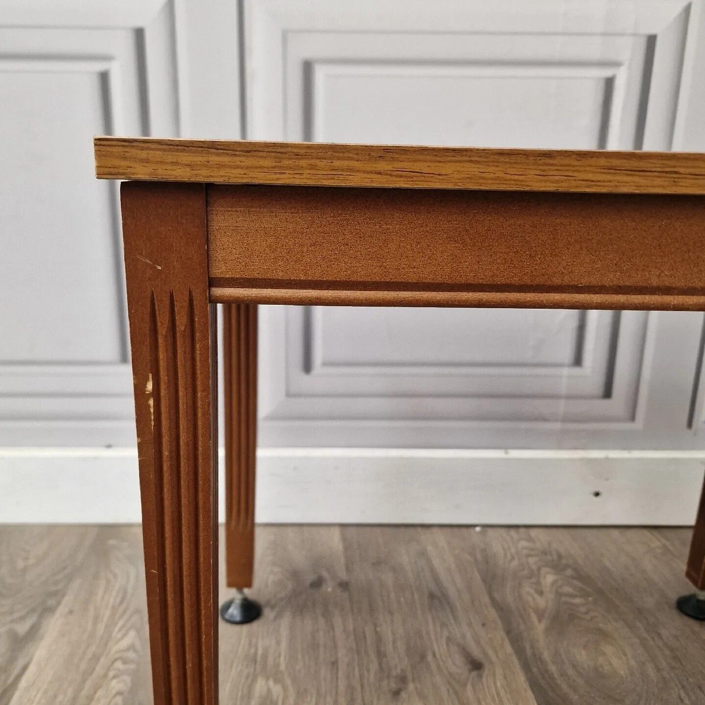 photo furniture Mid Century Coffee Table Formica Wood Scandi Retro Danish Inspired