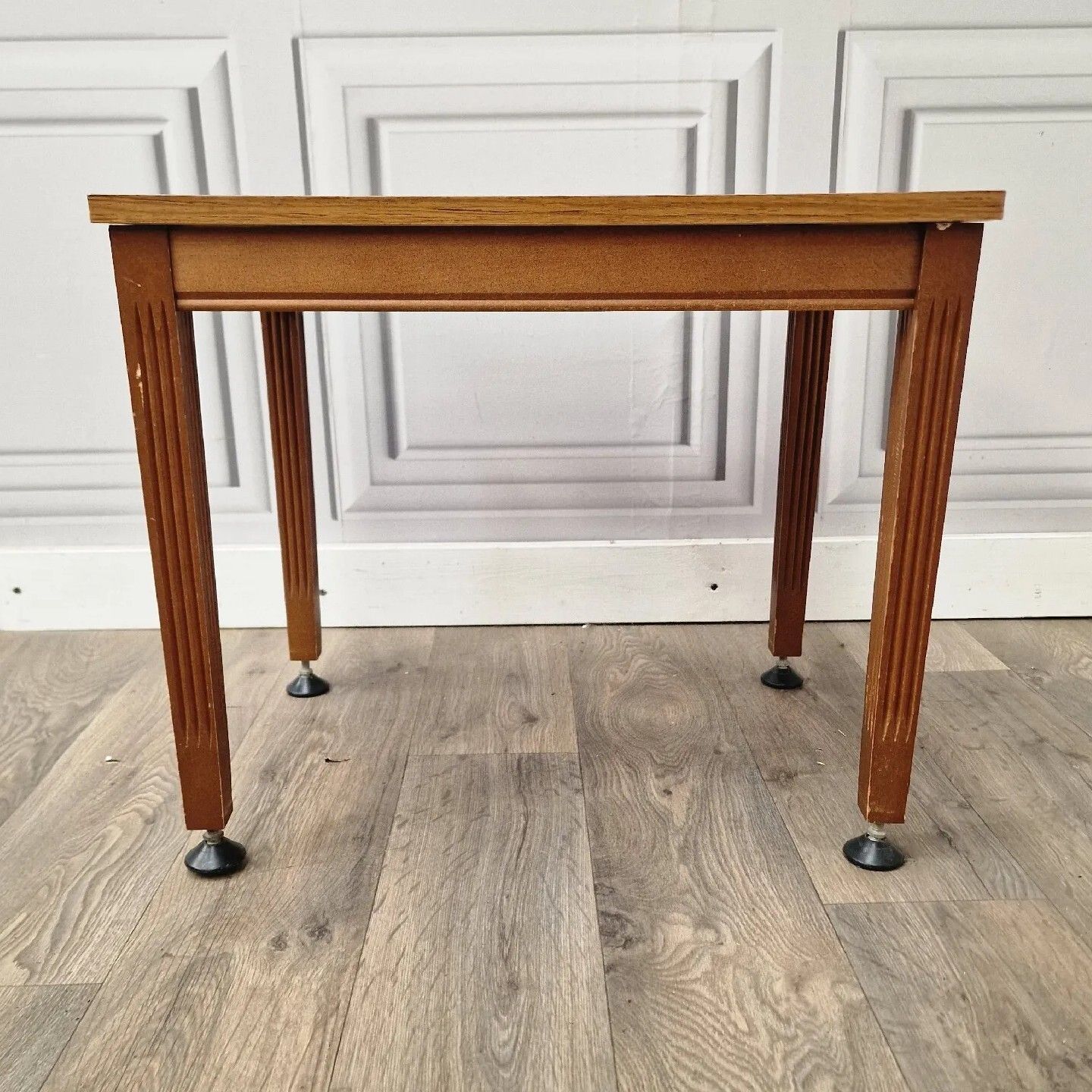 photo for sale Mid Century Coffee Table Formica Wood Scandi Retro Danish Inspired