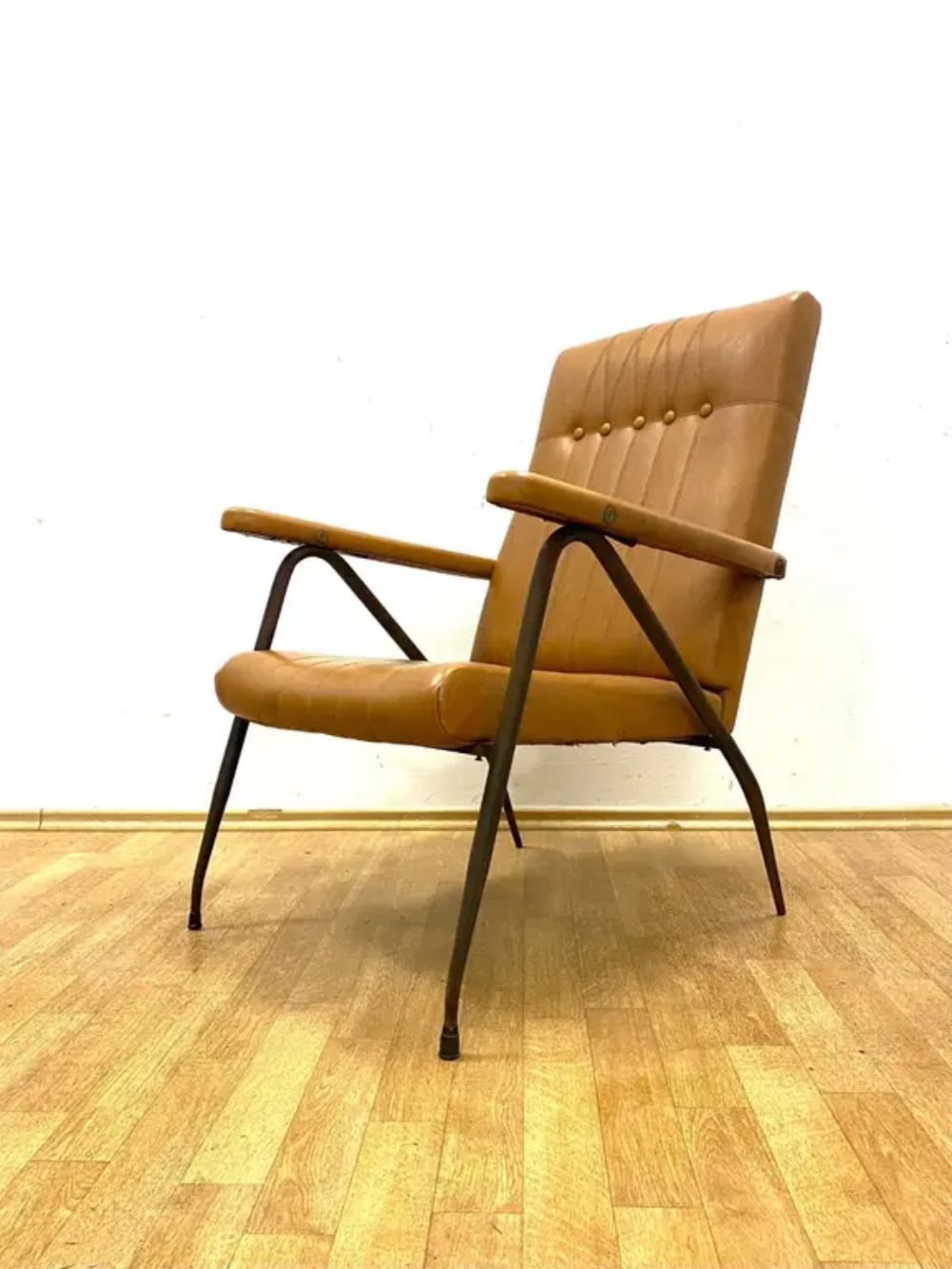 Retro Verstelbare Fauteuil, Jaren 1960, Italië photo 483.0