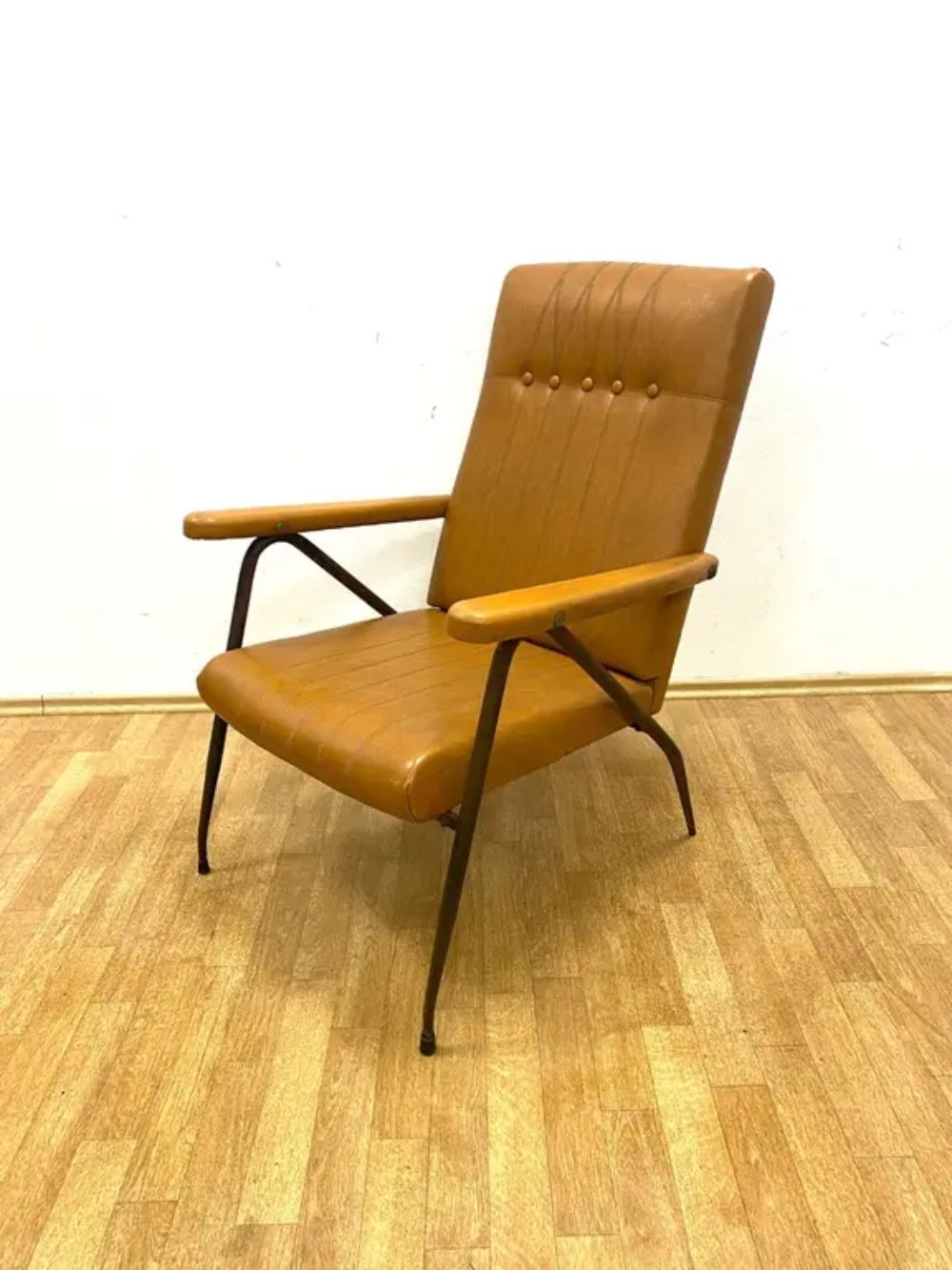 Retro Verstelbare Fauteuil, Jaren 1960, Italië photo vinterior