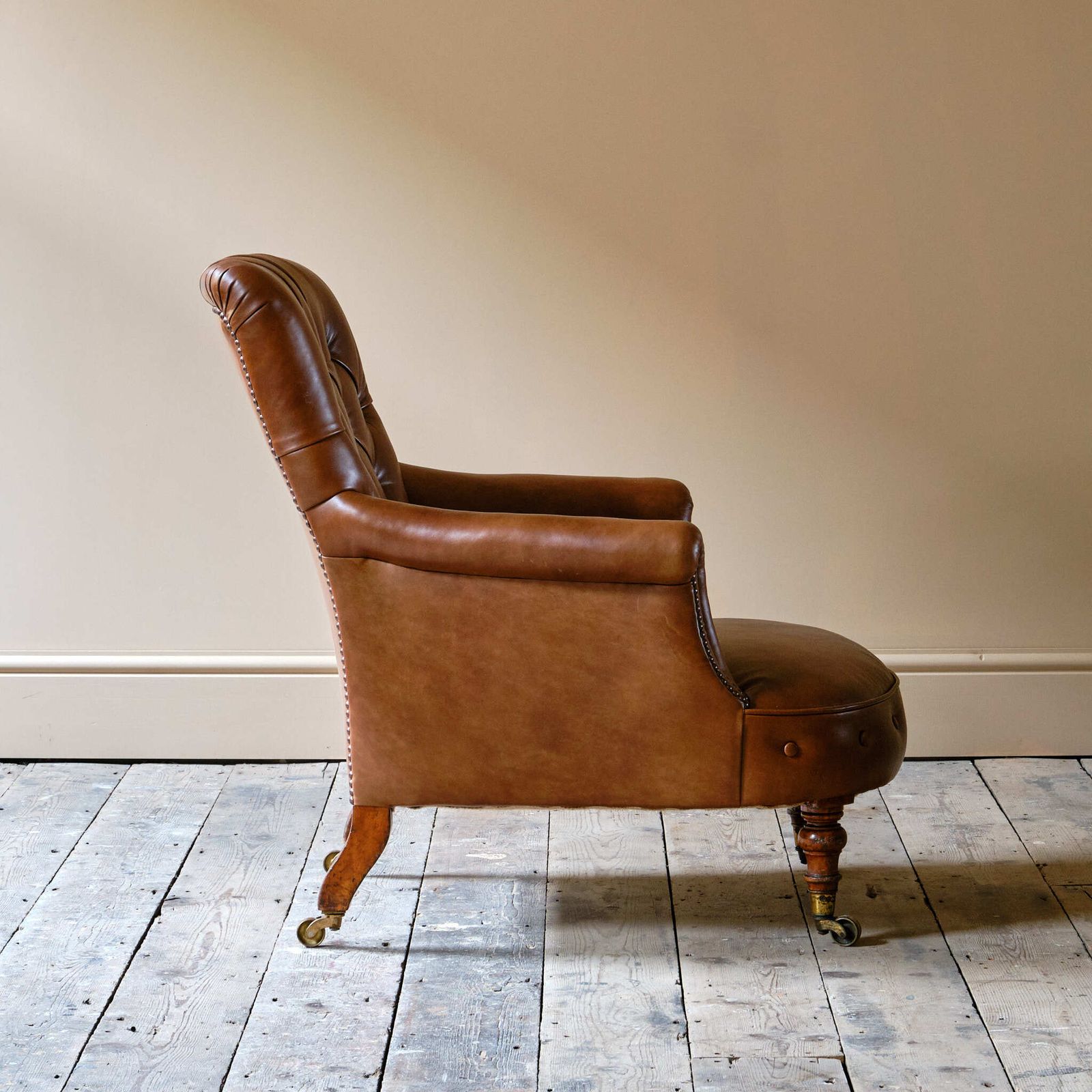Mid 19th Century Howard & Sons Armchair photo for sale