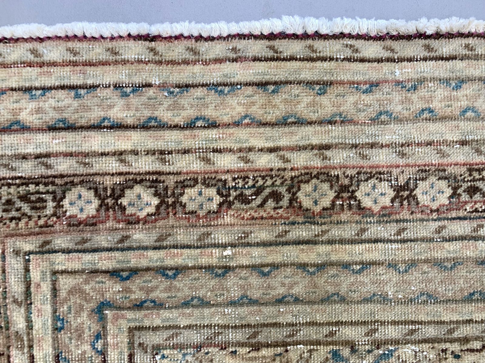 Textiles Vintage Turkish Rug 292x190 Cm, Tribal Wool Carpet Large photo