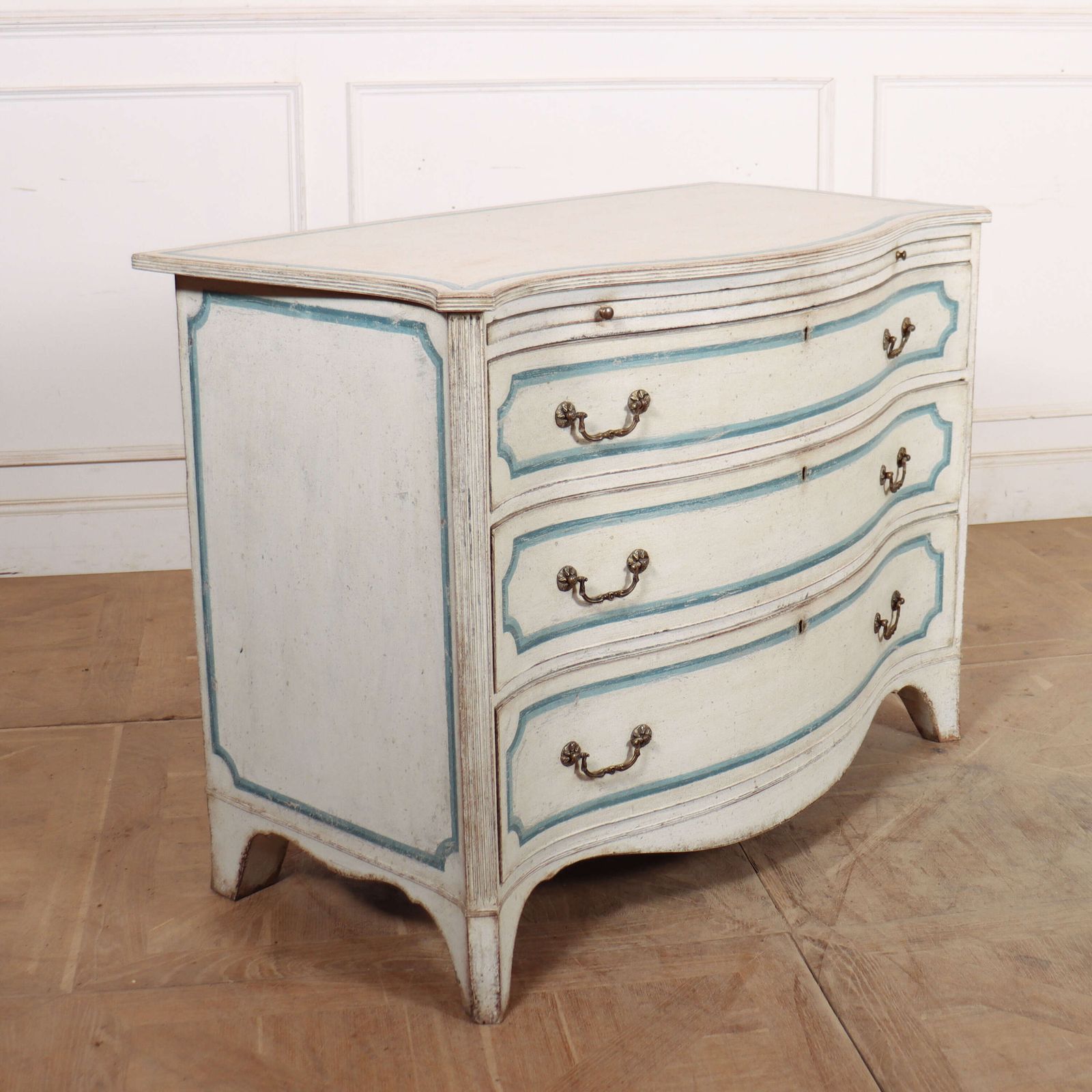 English Serpentine Front Commode photo furniture