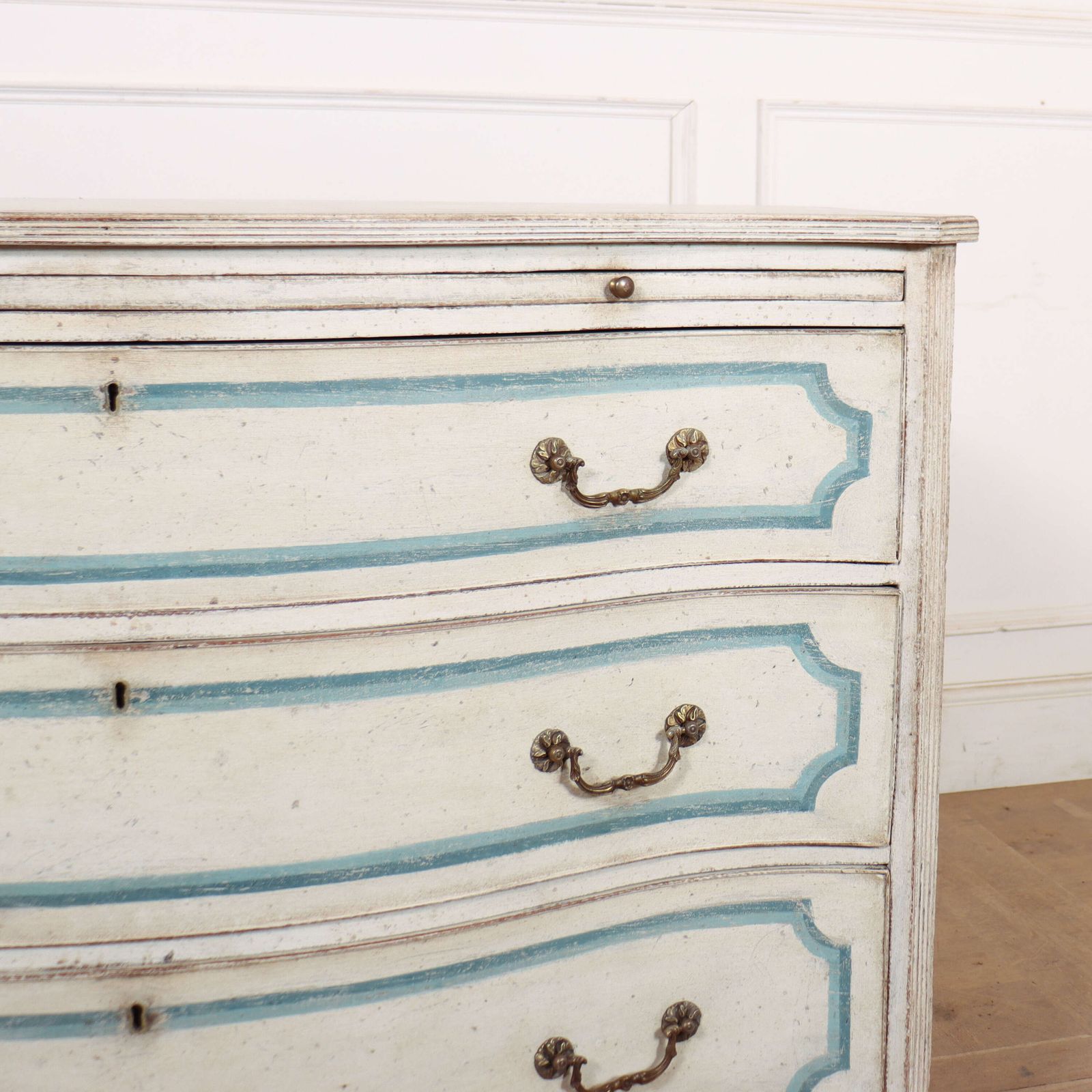English Serpentine Front Commode photo Furniture