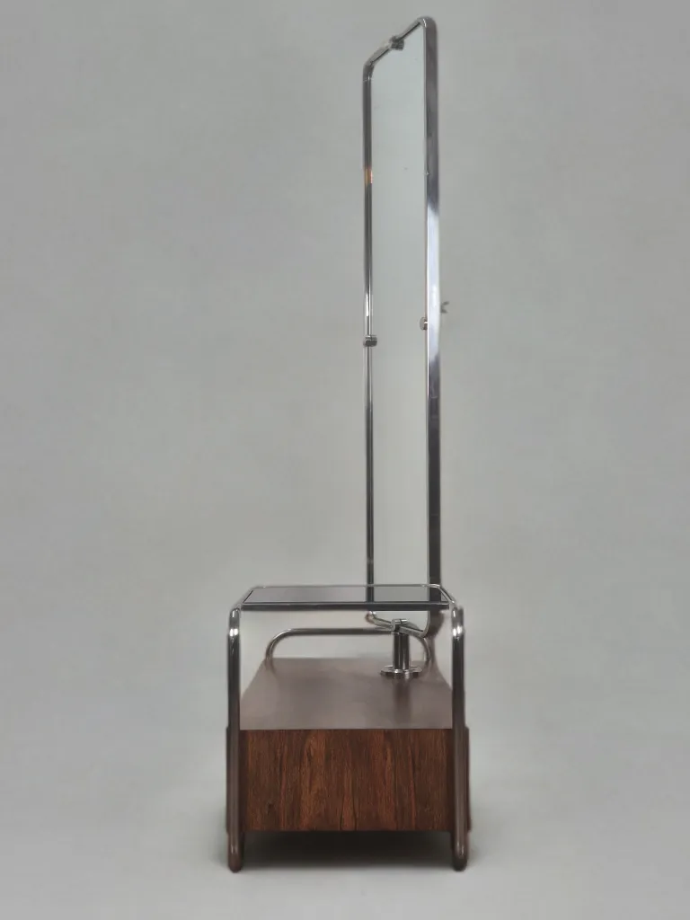 photo furniture Bauhaus Tubular Steel Dressing Cabinet By Slezak, 1930