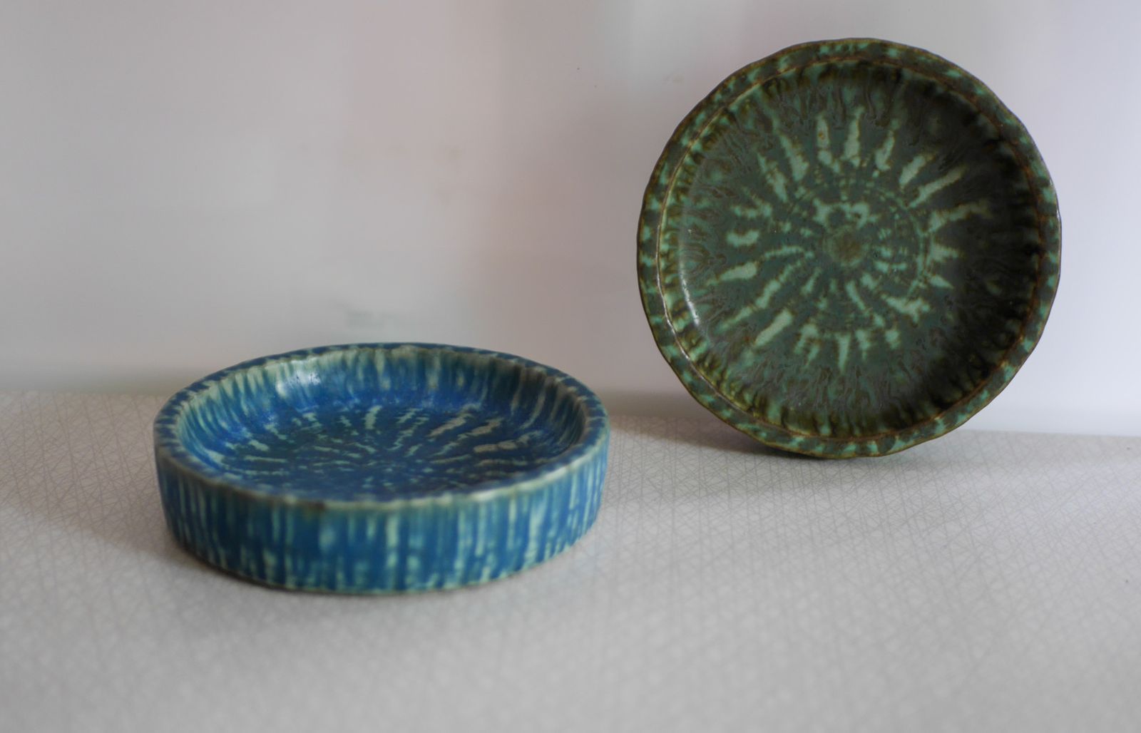 Scandinavian Art Pottery Birka Bowls By Gunnar Nylund From Rörstrand, Sweden, 1960s, Set Of 2 photo buy