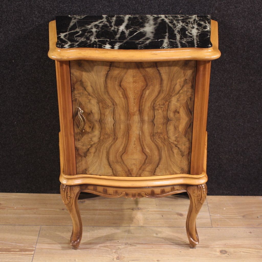 photo for sale Pair Of 20th Century Italian Bedside Tables