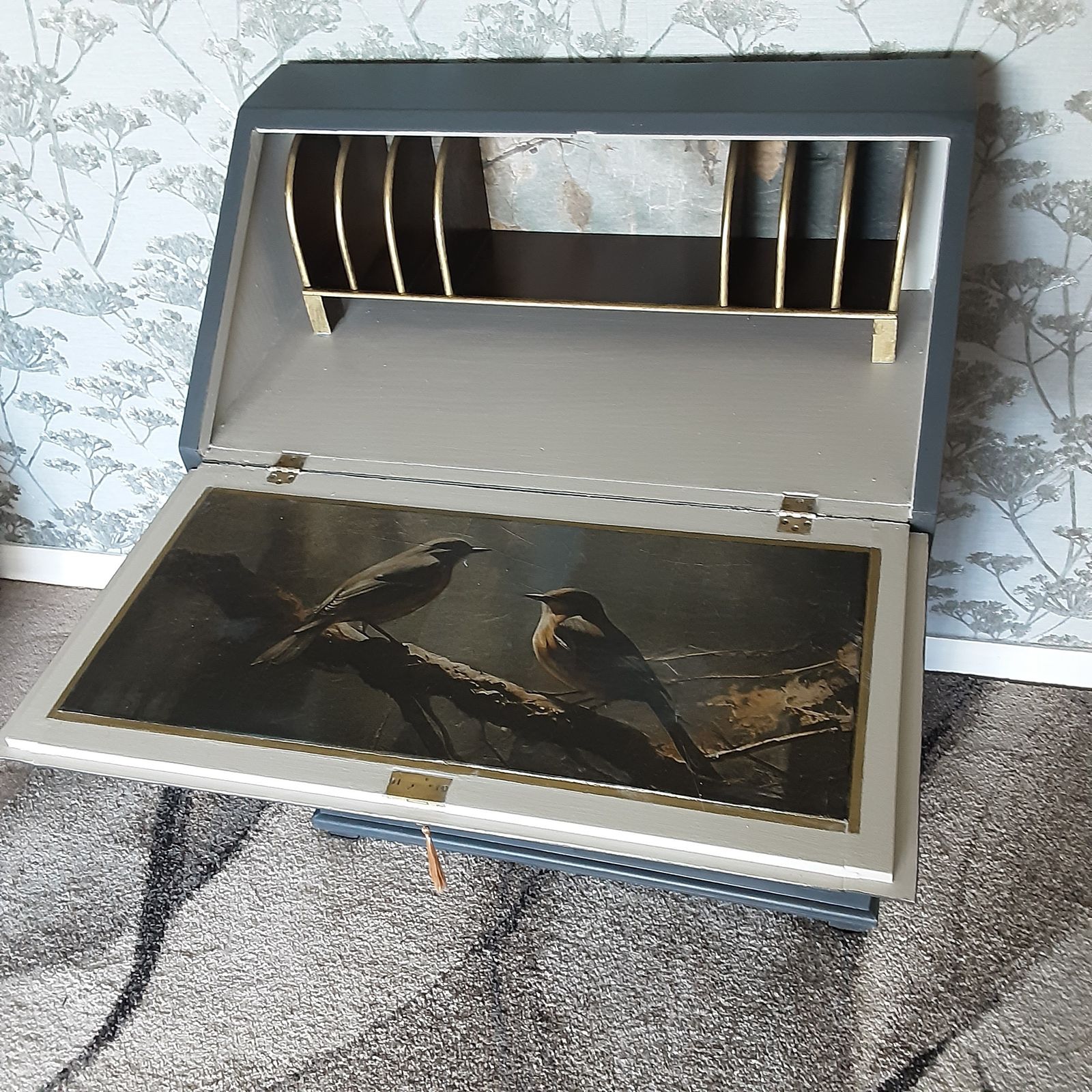 photo furniture French Style Writing Bureau., 1960s