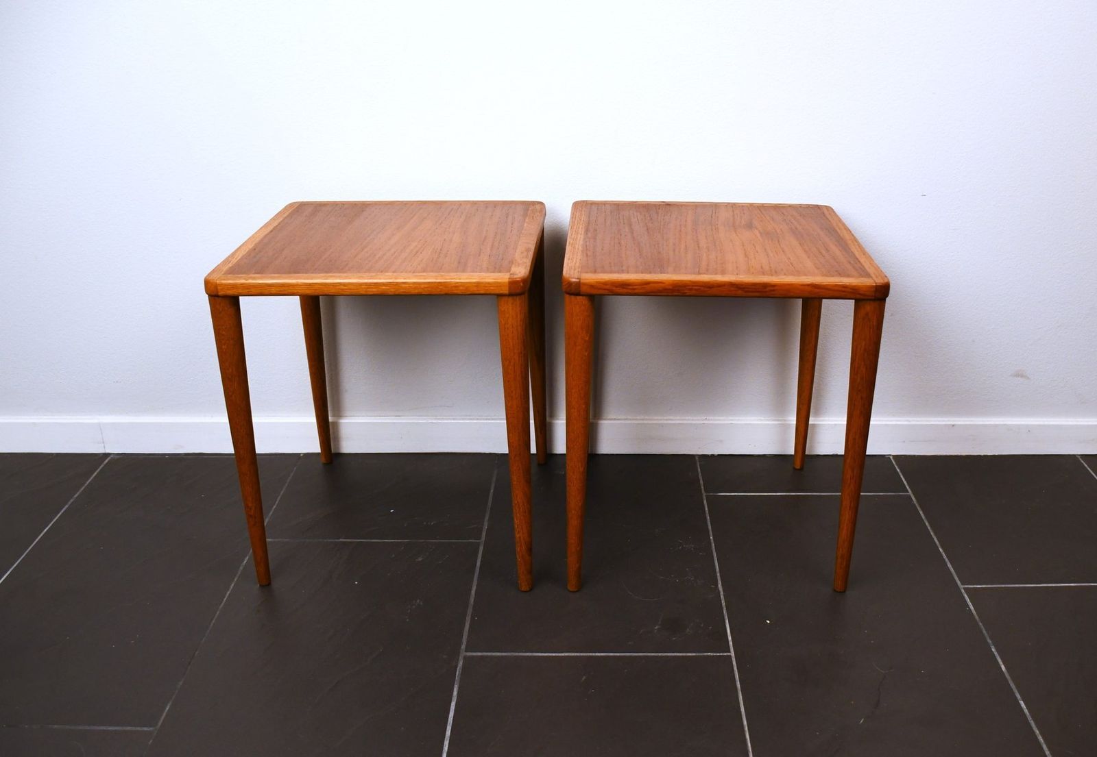 Swedish Modern Cubus Nesting Tables In Teak By Yngve Ekström For Källemo Ab, 1950s, Set Of 3 photo for sale