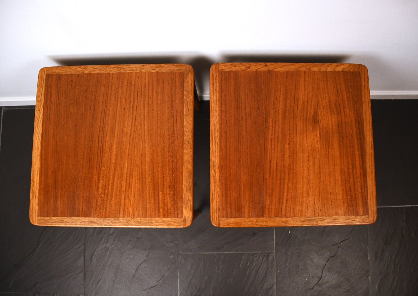 Swedish Modern Cubus Nesting Tables In Teak By Yngve Ekström For Källemo Ab, 1950s, Set Of 3 photo vintage