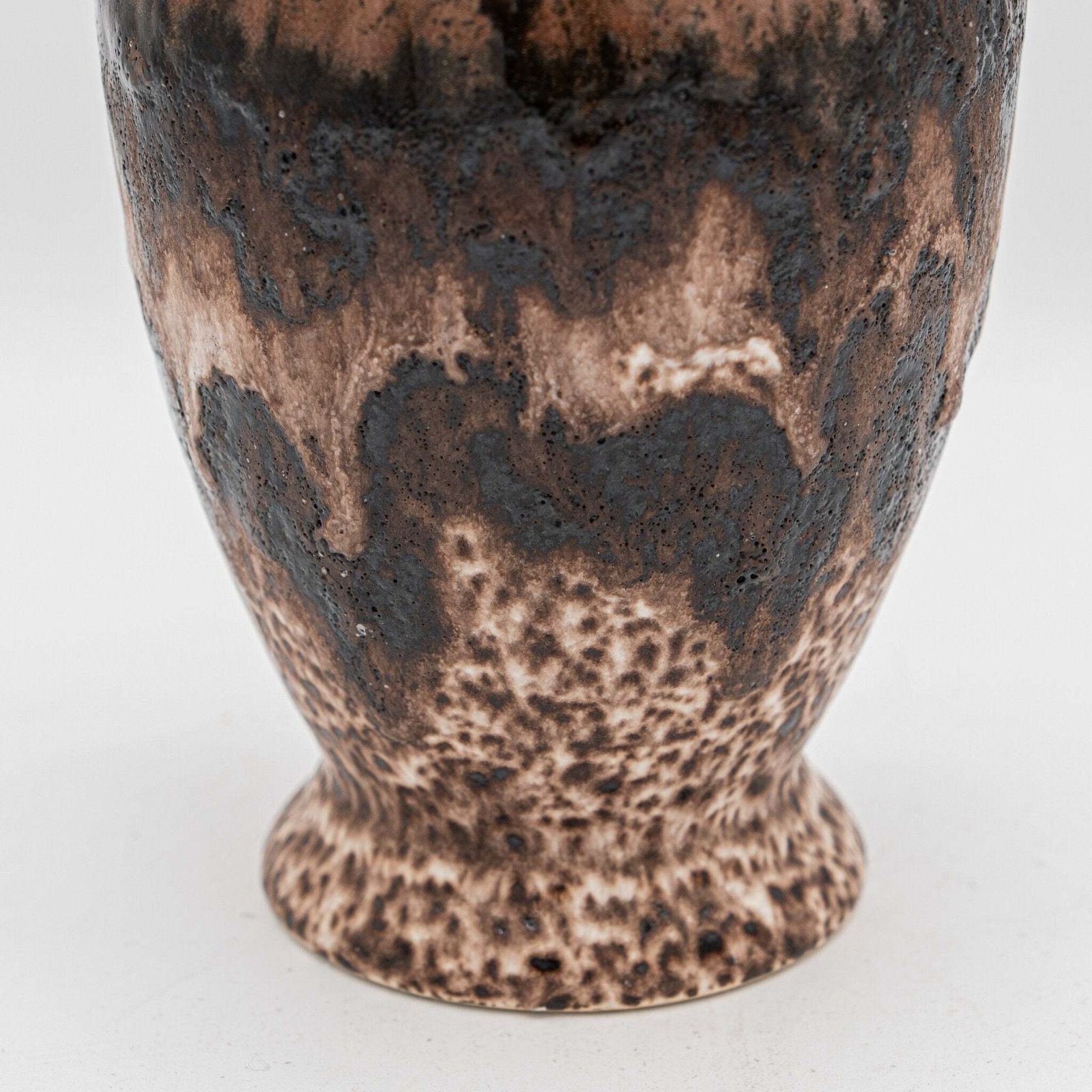 Stunning Mid Century Vase In Metallic Brown By Dümler & Breiden (1194/26), 1960s photo vinterior