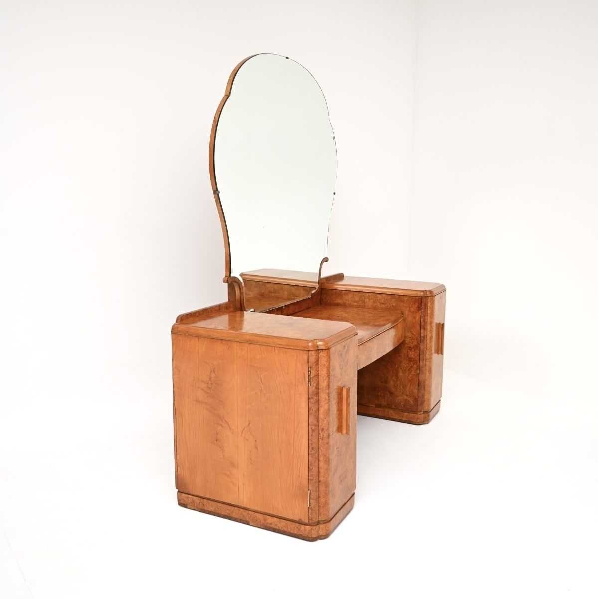 Art Deco Burr Walnut Dressing Table photo for sale