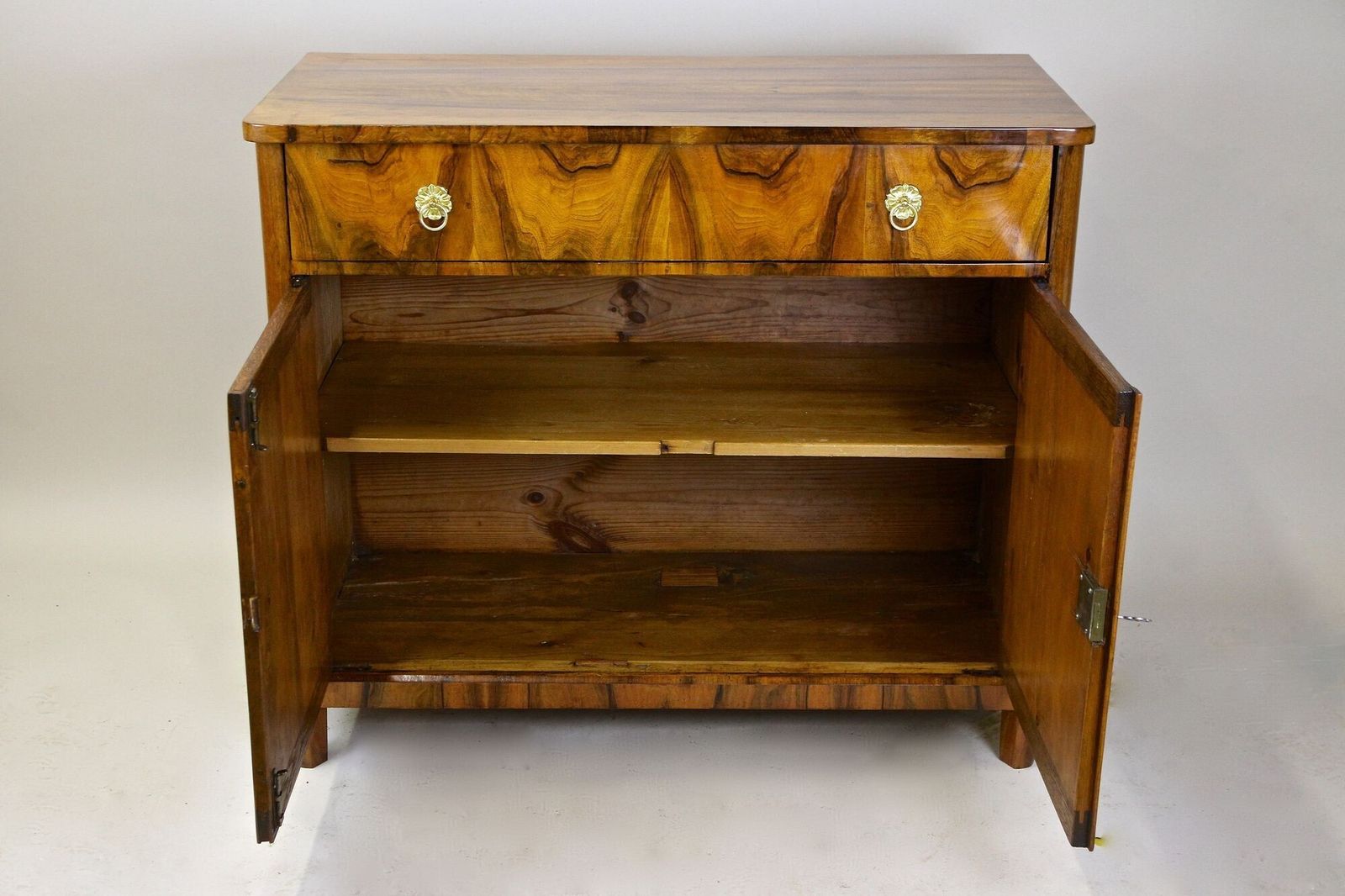 19th Century Biedermeier Walnut Commode/ Trumeau/ Dresser   Austria Circa 1840 photo buy