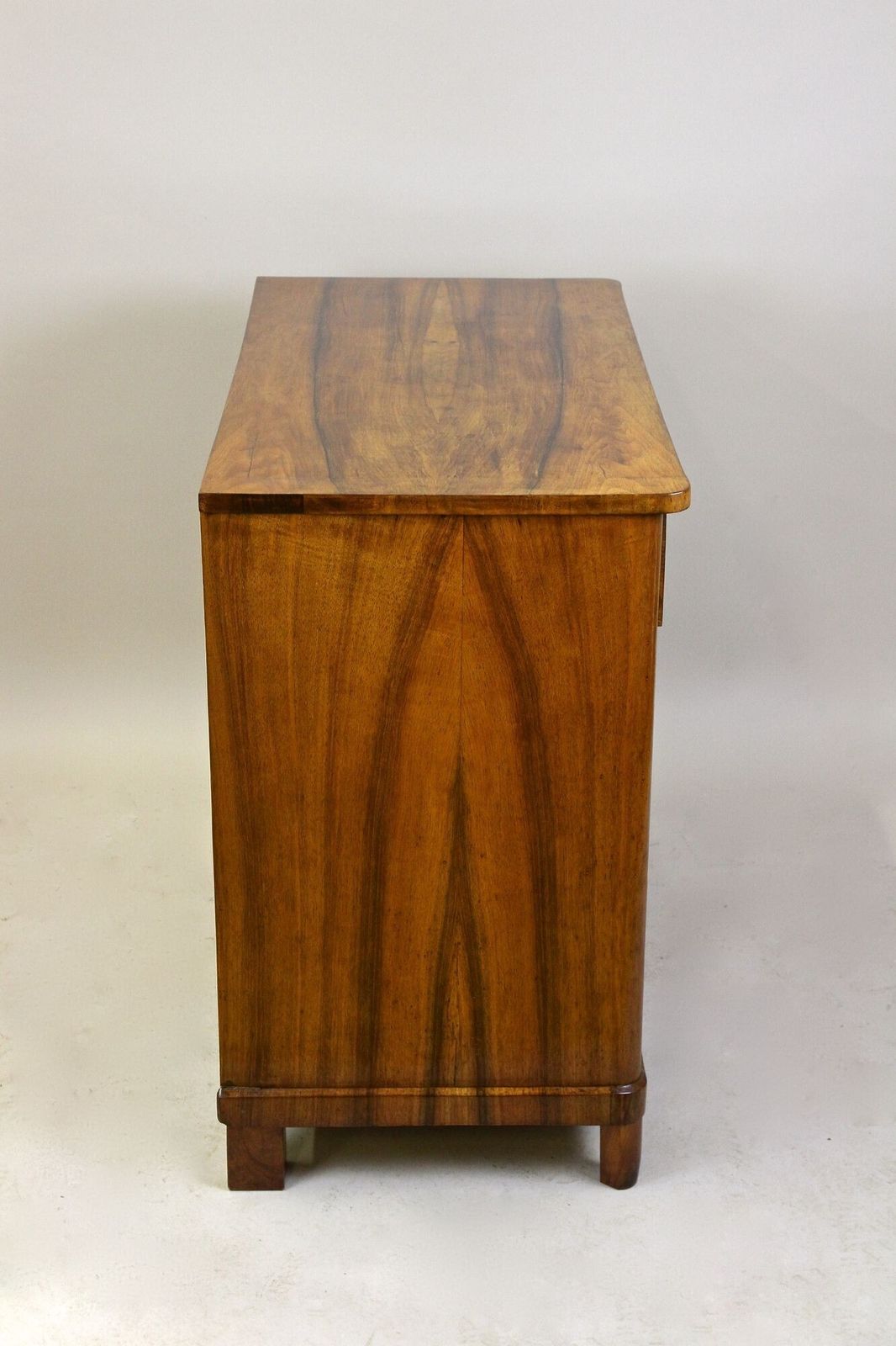 photo vinterior 19th Century Biedermeier Walnut Commode/ Trumeau/ Dresser   Austria Circa 1840