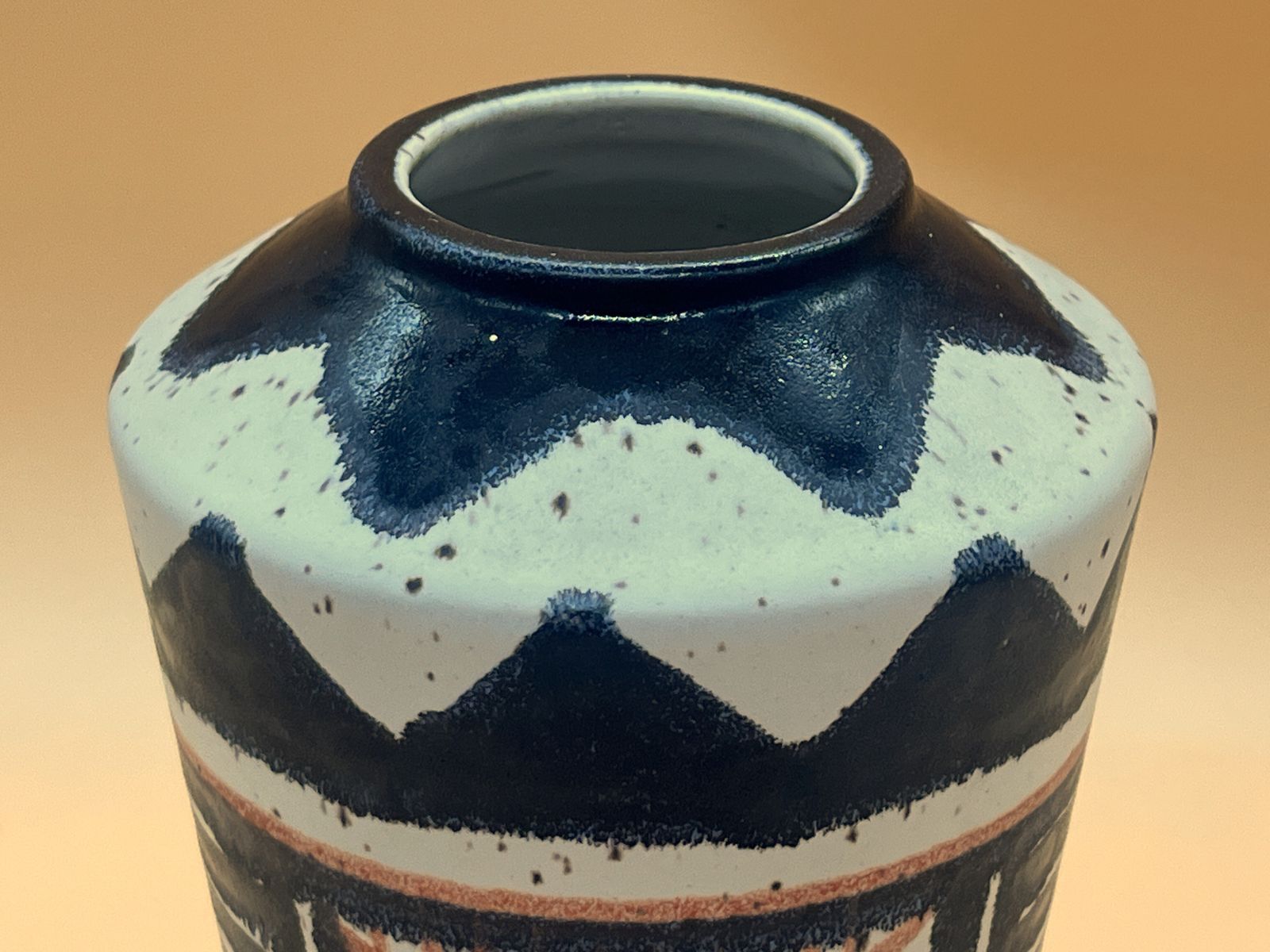 Mcm Scheurich Keramik West German Art Pottery Fat Lava Vase. photo for sale