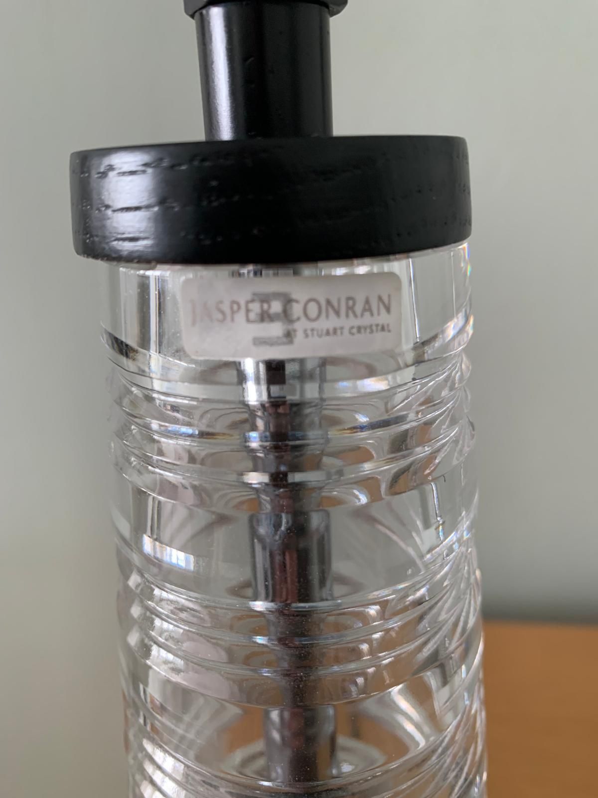 Jasper Conran Stuart Crystal 15" Bar Table Lamp   Pair photo furniture