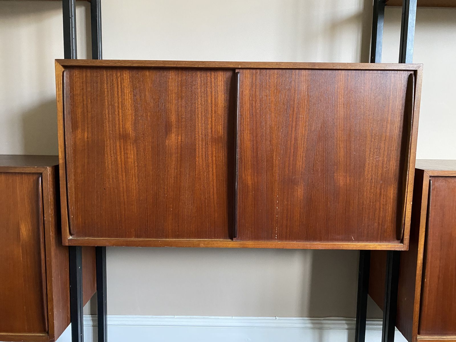Mid Century Modular Shelving System In Teak By Olli Borg For Asko. Made In Finland. photo 1700.0