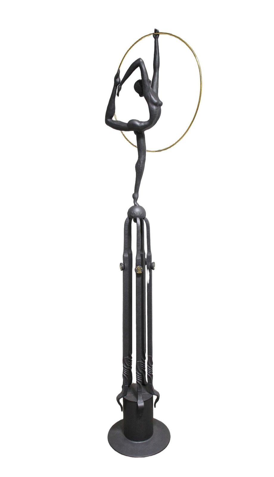 21st Century Metal Sculpture   Dance Of The Elements   Art Deco Style, At 2020