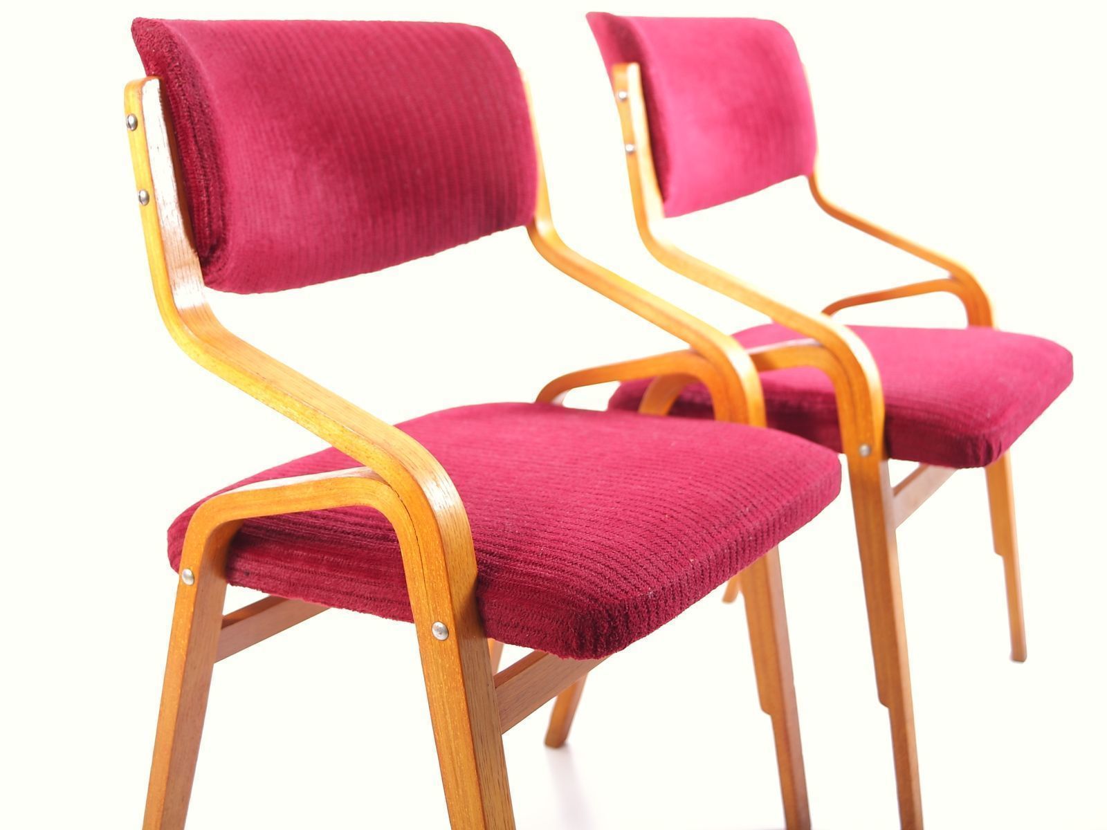 Stoelen Van Ludvik Volak, Jaren 1970, Set Van 2 photo buy