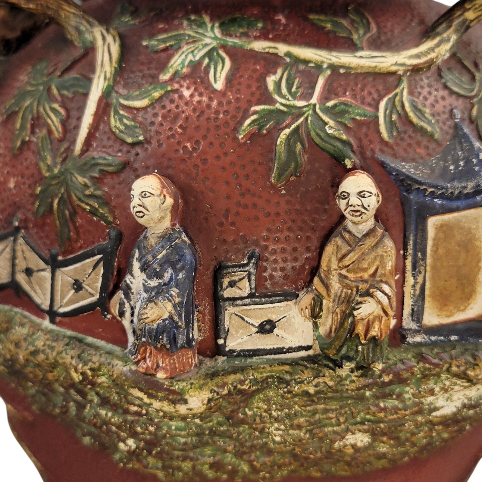 photo for sale Antique Monumental Continental Maiolica Vase And Cover, Circa 1860–1880.