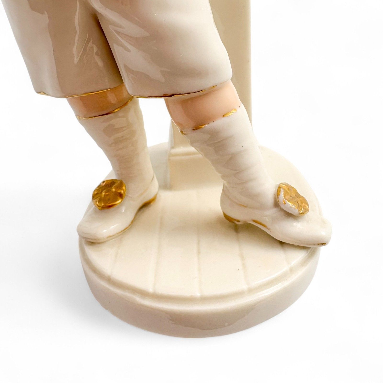 photo for sale Antique Victorian 1884 Royal Worcester Porcelain Figurine Boy Model 944