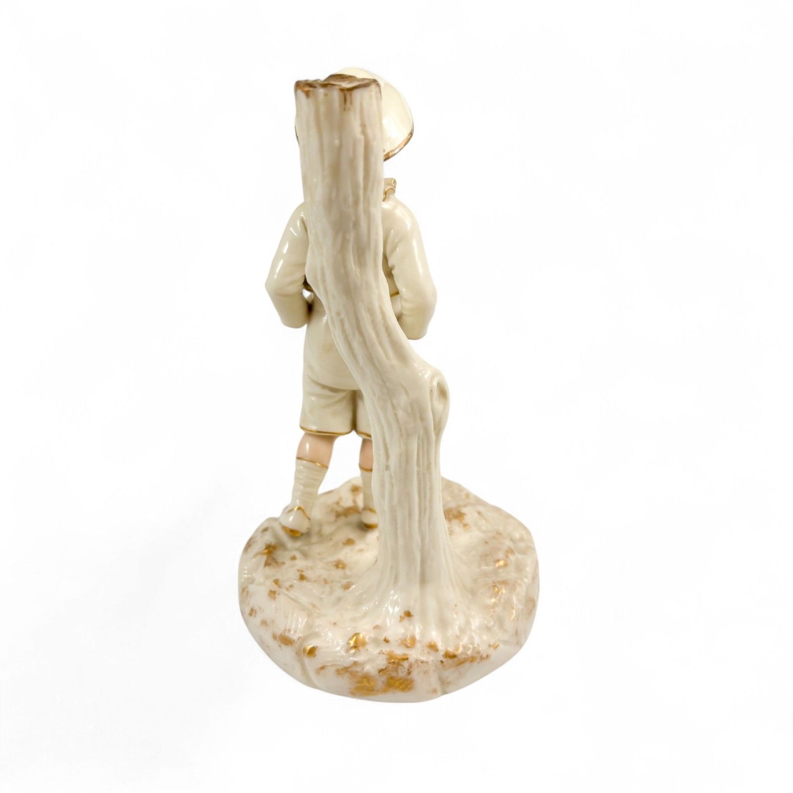 Royal Worcester 1886 James Hadley Boy Figurine Model 938 Victorian Porcelain photo Home Decor