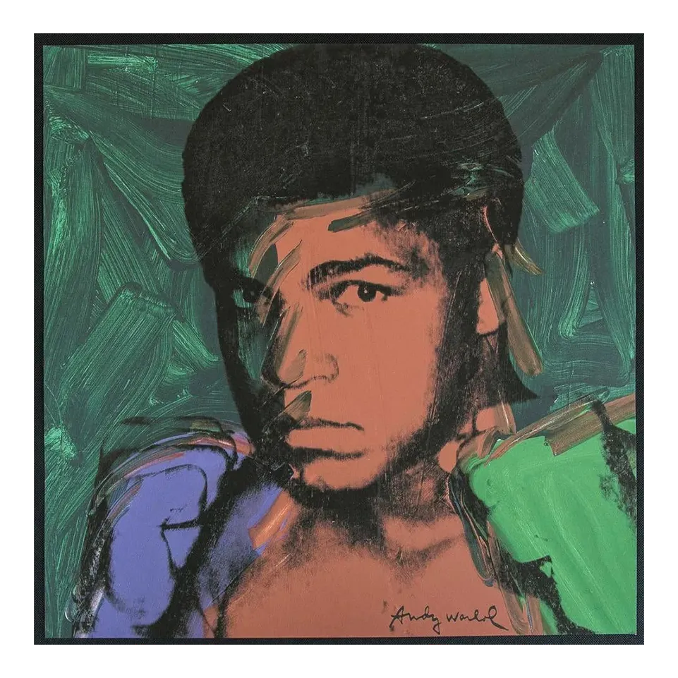 1986 Carnegie Museum Of Art After Andy Warhol "Muhammad Ali" Lithograph