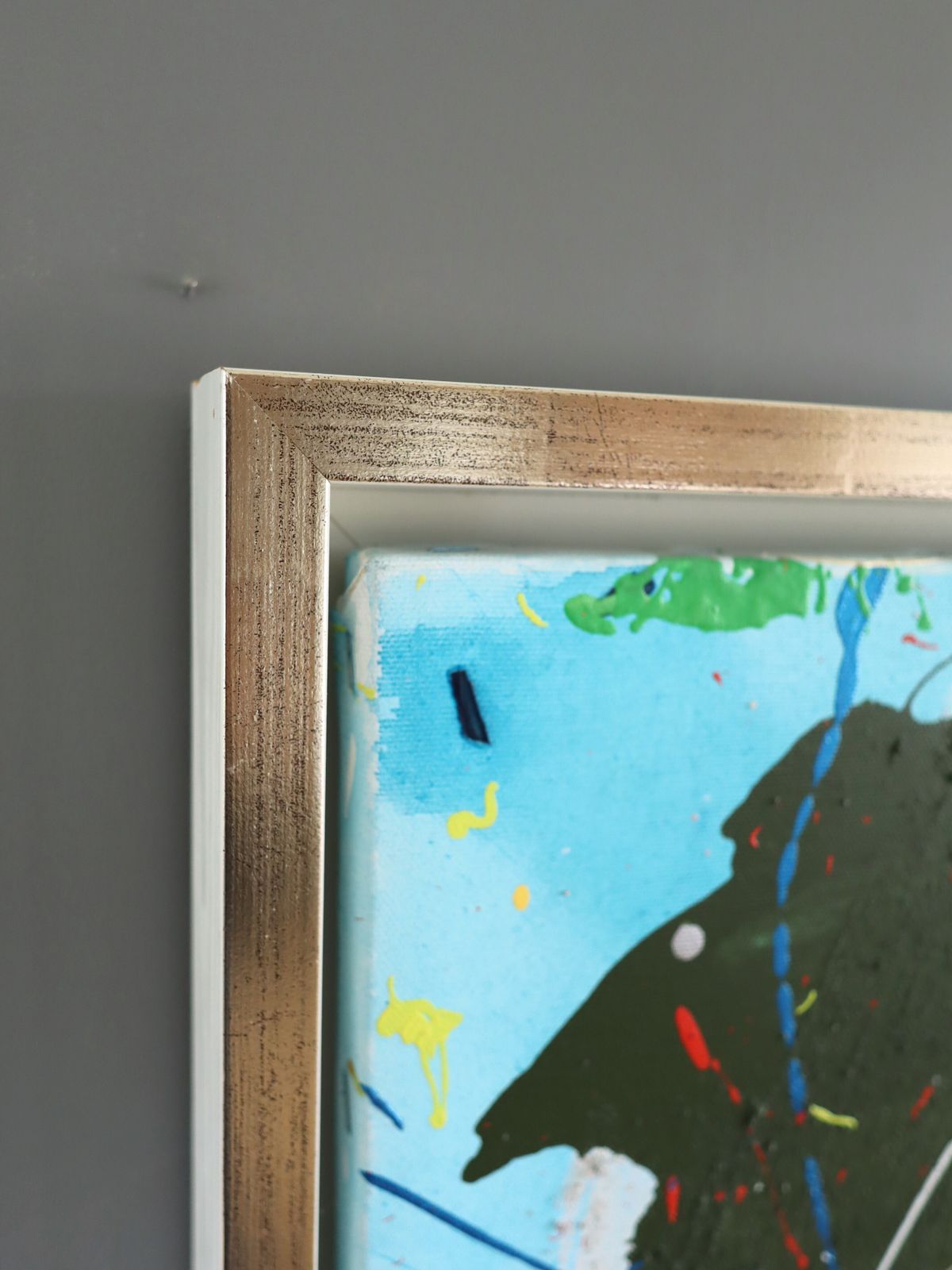Modernist Abstract Swedish Painting   Chromatic Constellation photo buy