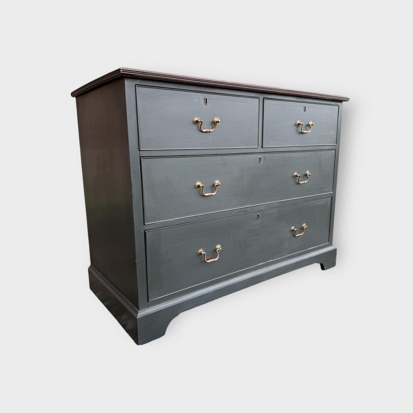 Antique Style Painted Chest Of Drawers 2 Over 2 Chest Of Drawers photo for sale
