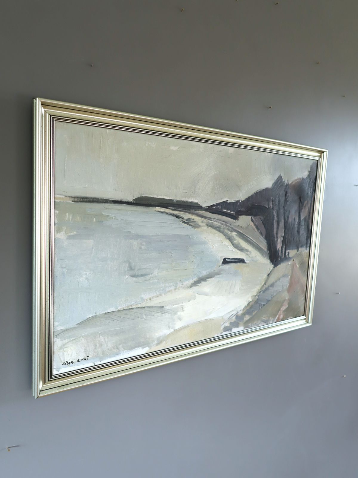 Still Coast In Oil Onto Canvas photo Art