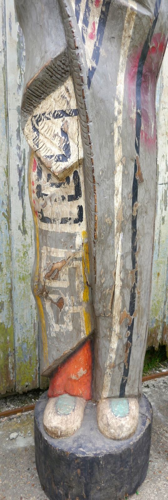 photo furniture Large Carved Cigar Store Native American Indian, Shop Trade Sign