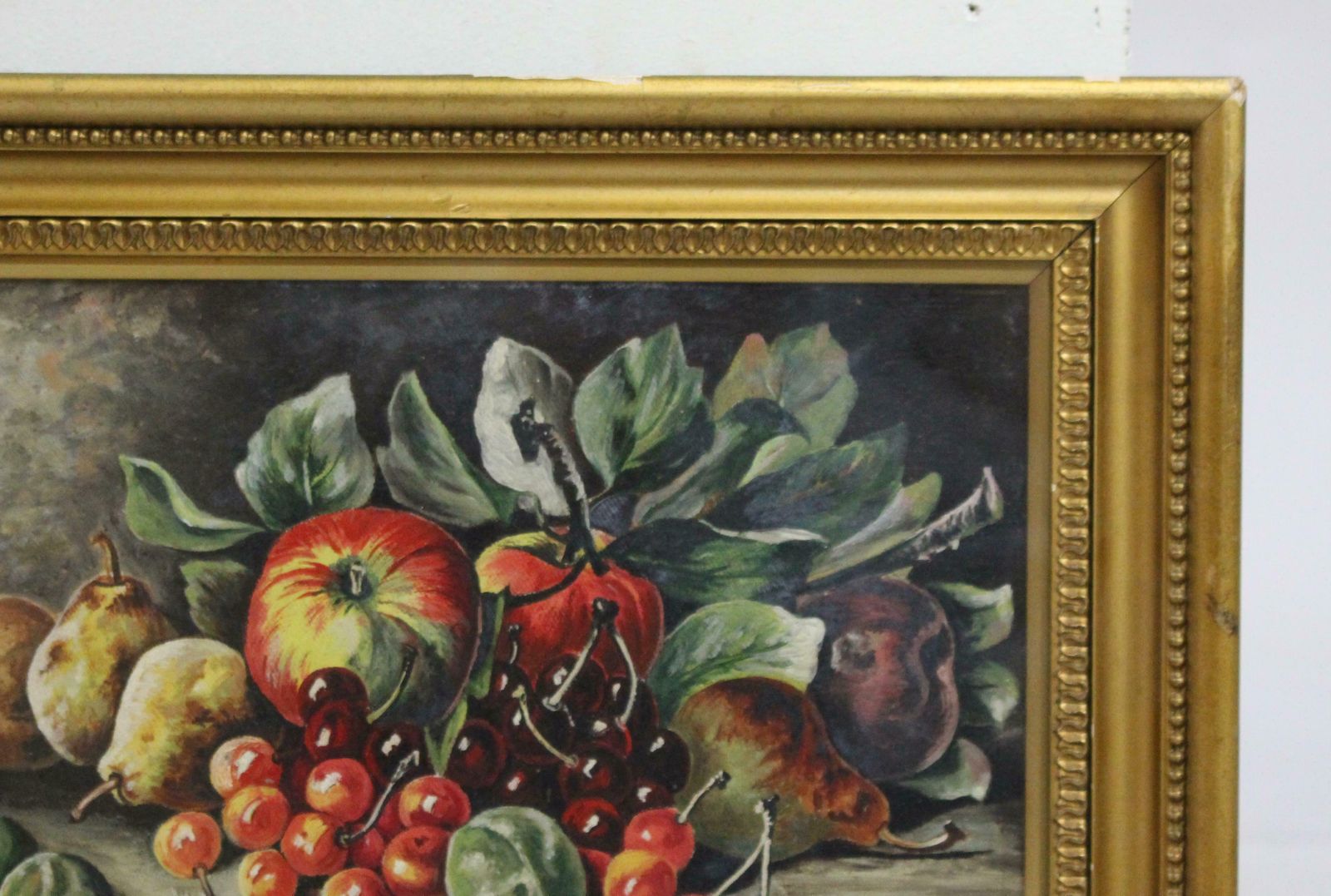 photo furniture Pair Of Signed Still Life Paintings Oil On Canvas