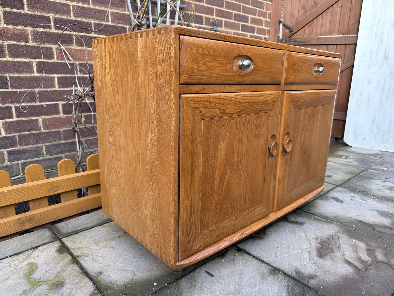 photo for sale Pretty Ercol Windsor Cabinet With Drawers  – Great Condition, Rrp £3,060