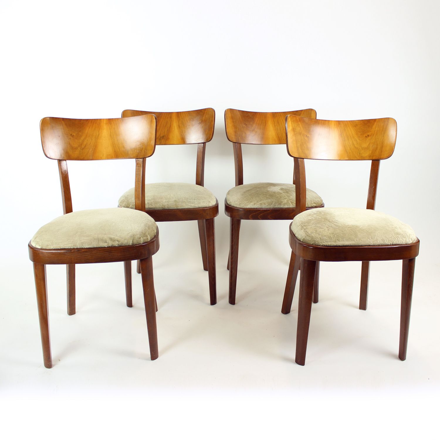 Set Of 4 Dining Chairs By Tatra, Czechoslovakia 1960s photo for sale