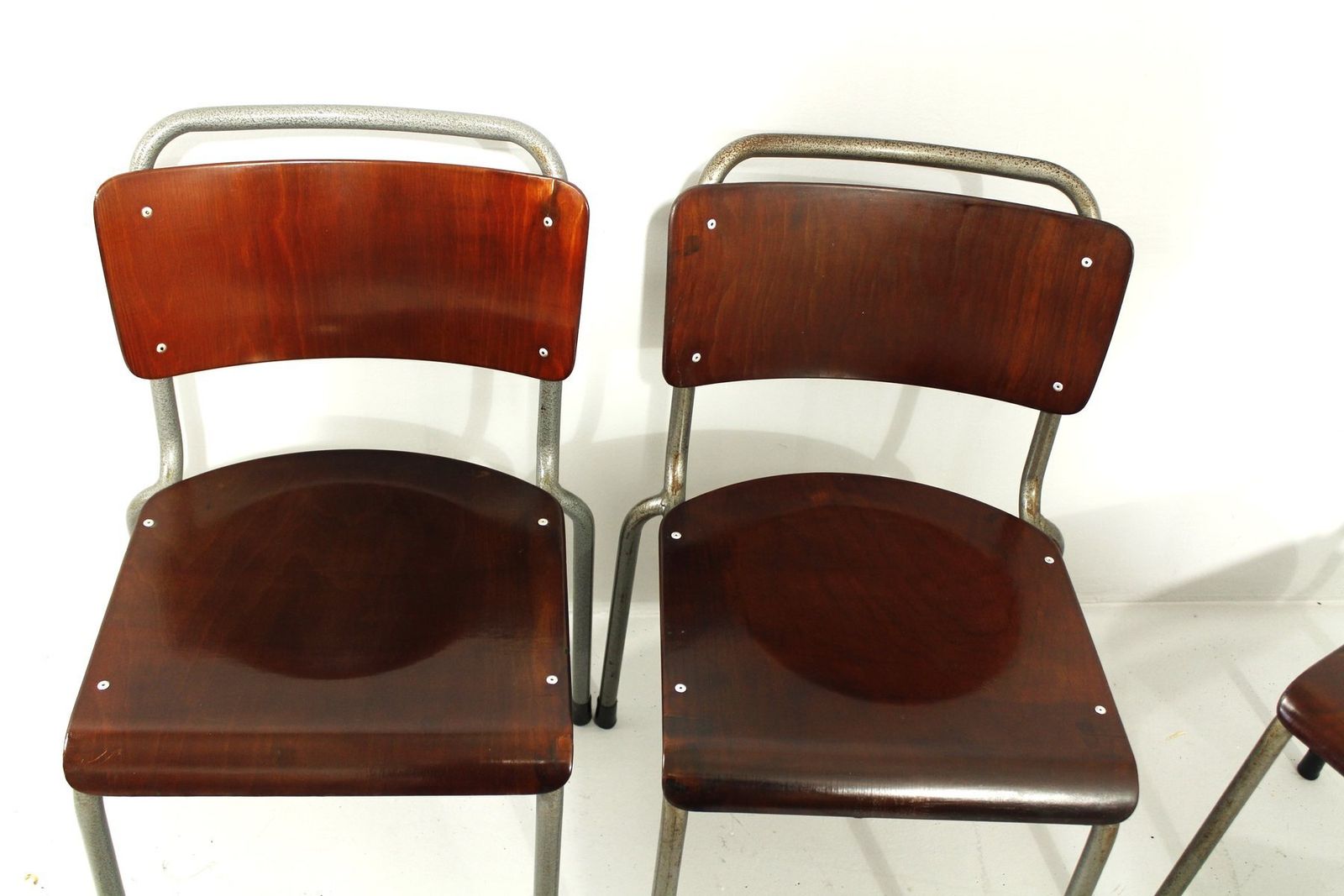 Model 106 Chairs By W. H. Gispen For Delft, 1950s, Set Of 6 photo vinterior
