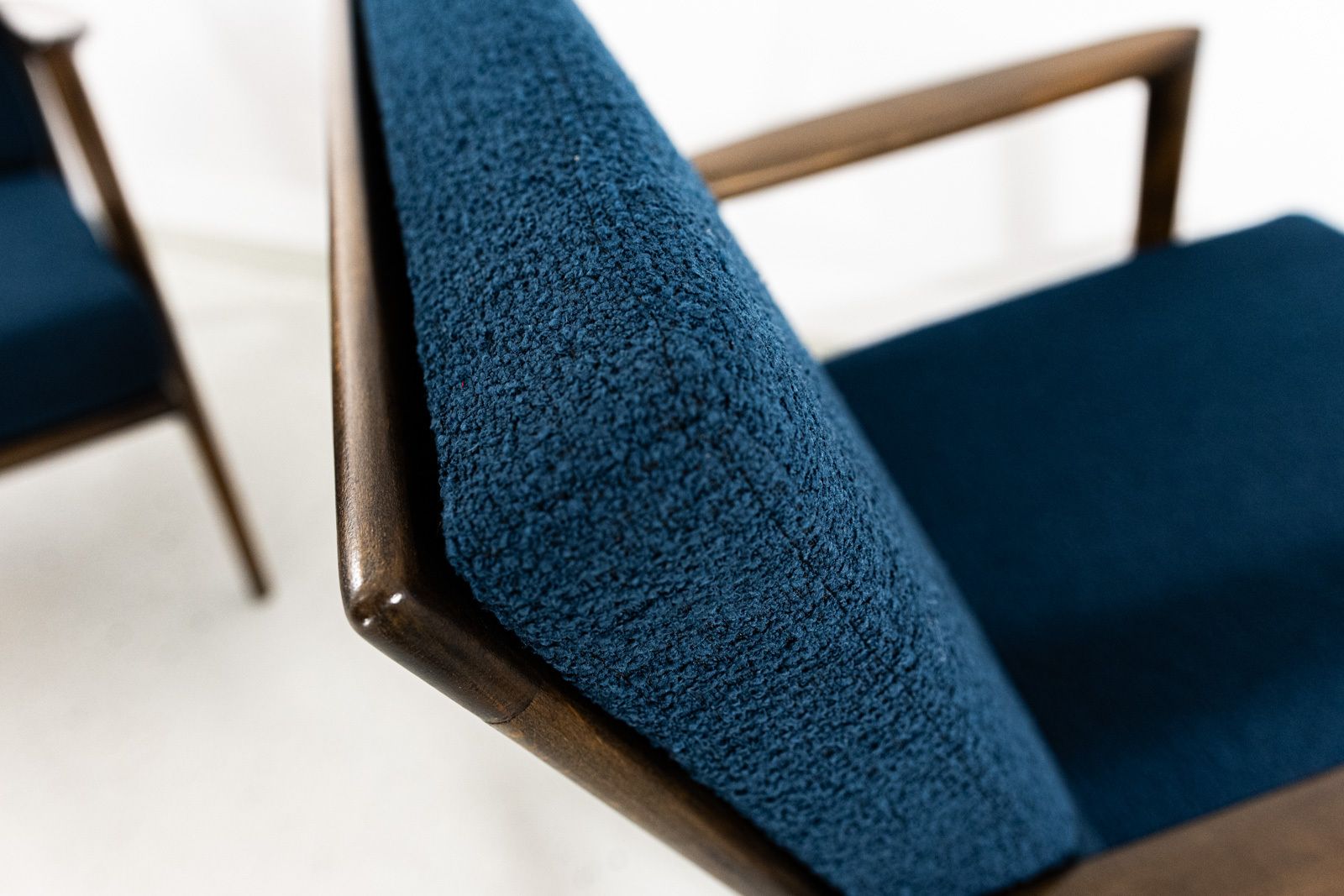 photo for sale Mid Century Modern Armchairs By Sfm, Poland, 1960s, Set Of 2