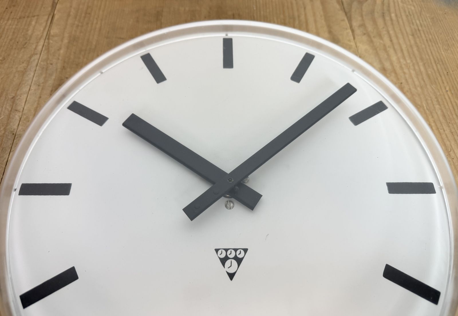 photo furniture Vintage Office Wall Clock From Pragotron, 1980s