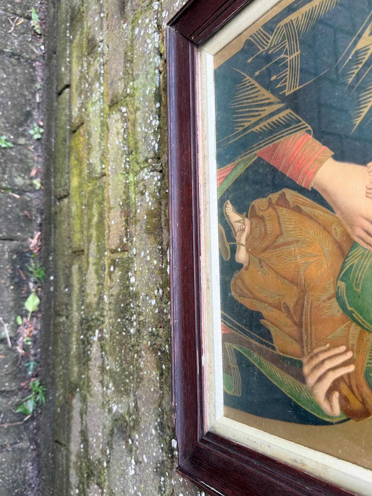 photo buy Early 20th Century Madonna And Child Icon Style Framed Print