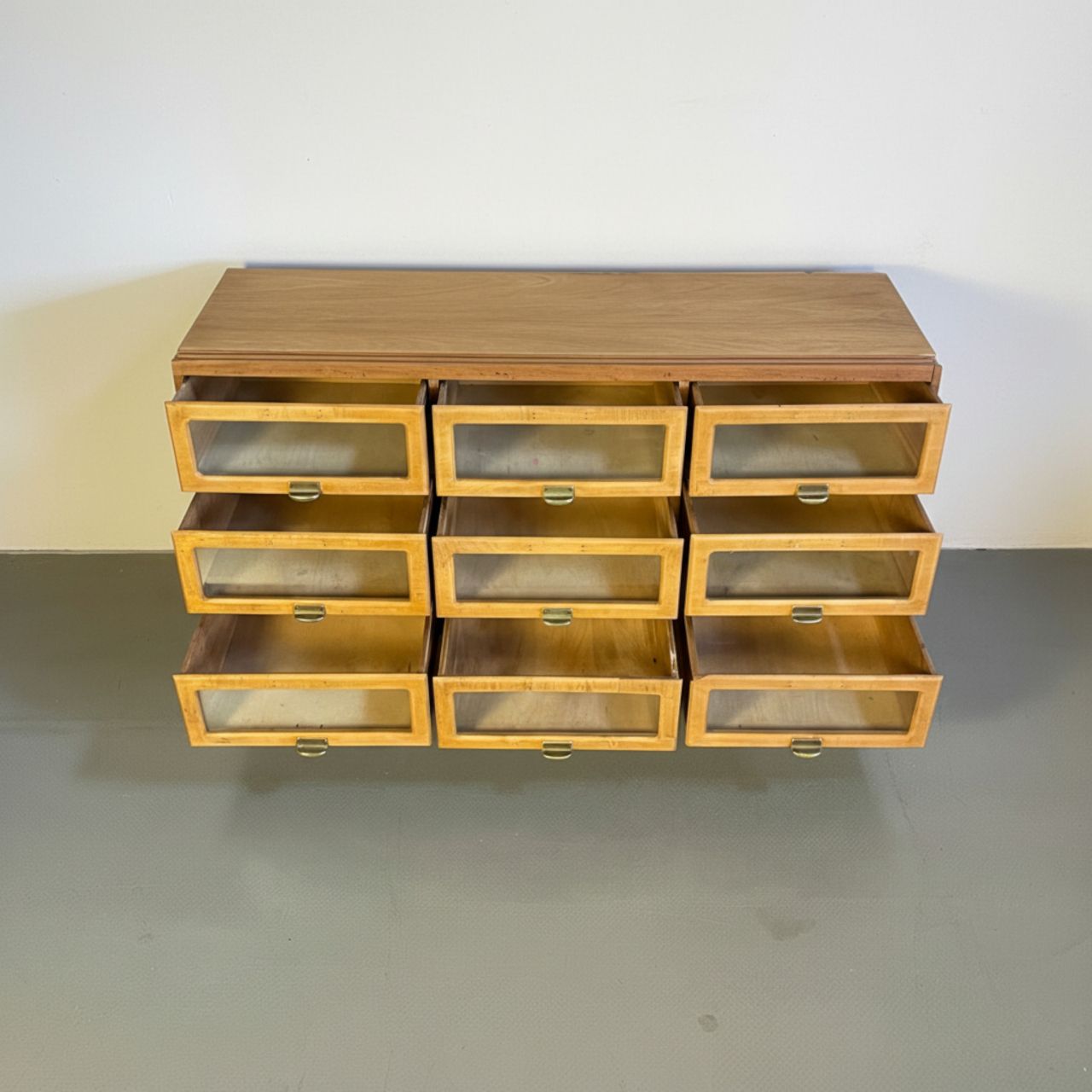 1930s 9 Drawer Haberdashery Cabinet