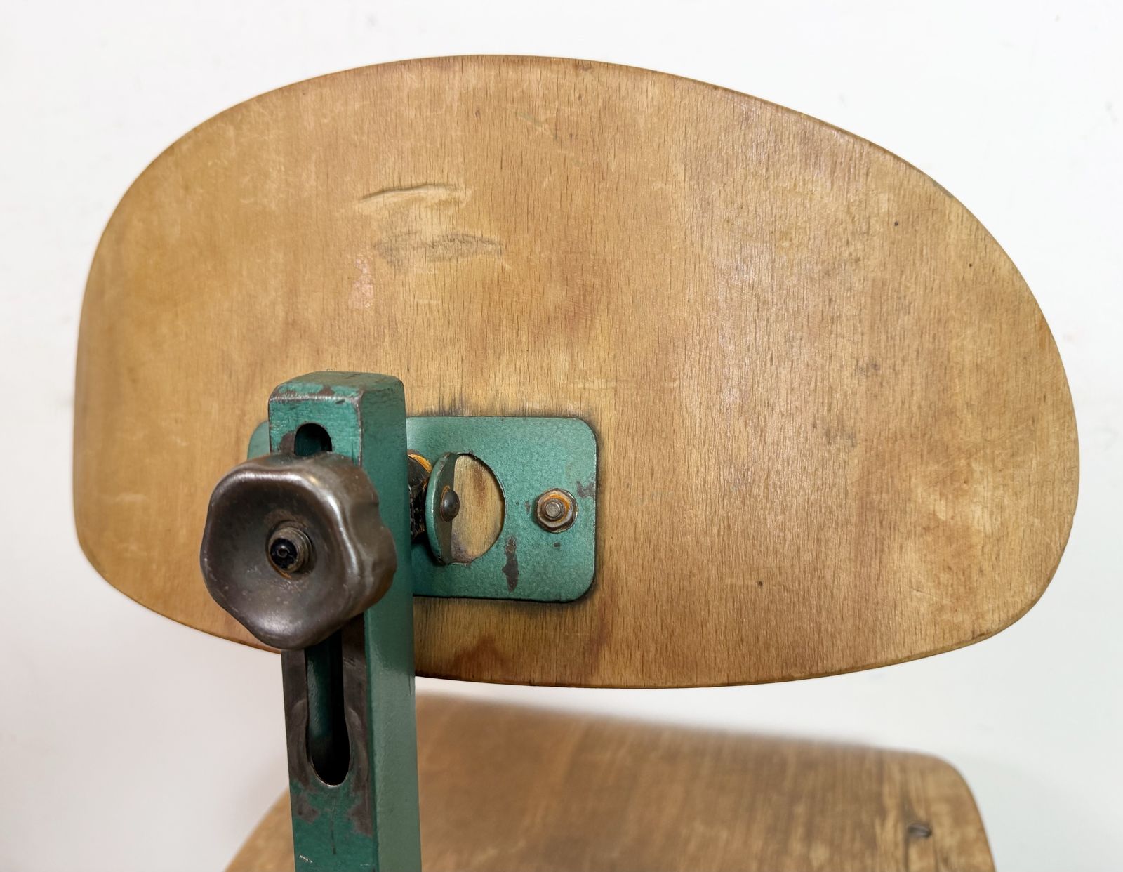 photo buy Dark Green Industrial Workshop Chair, 1950s, 15x