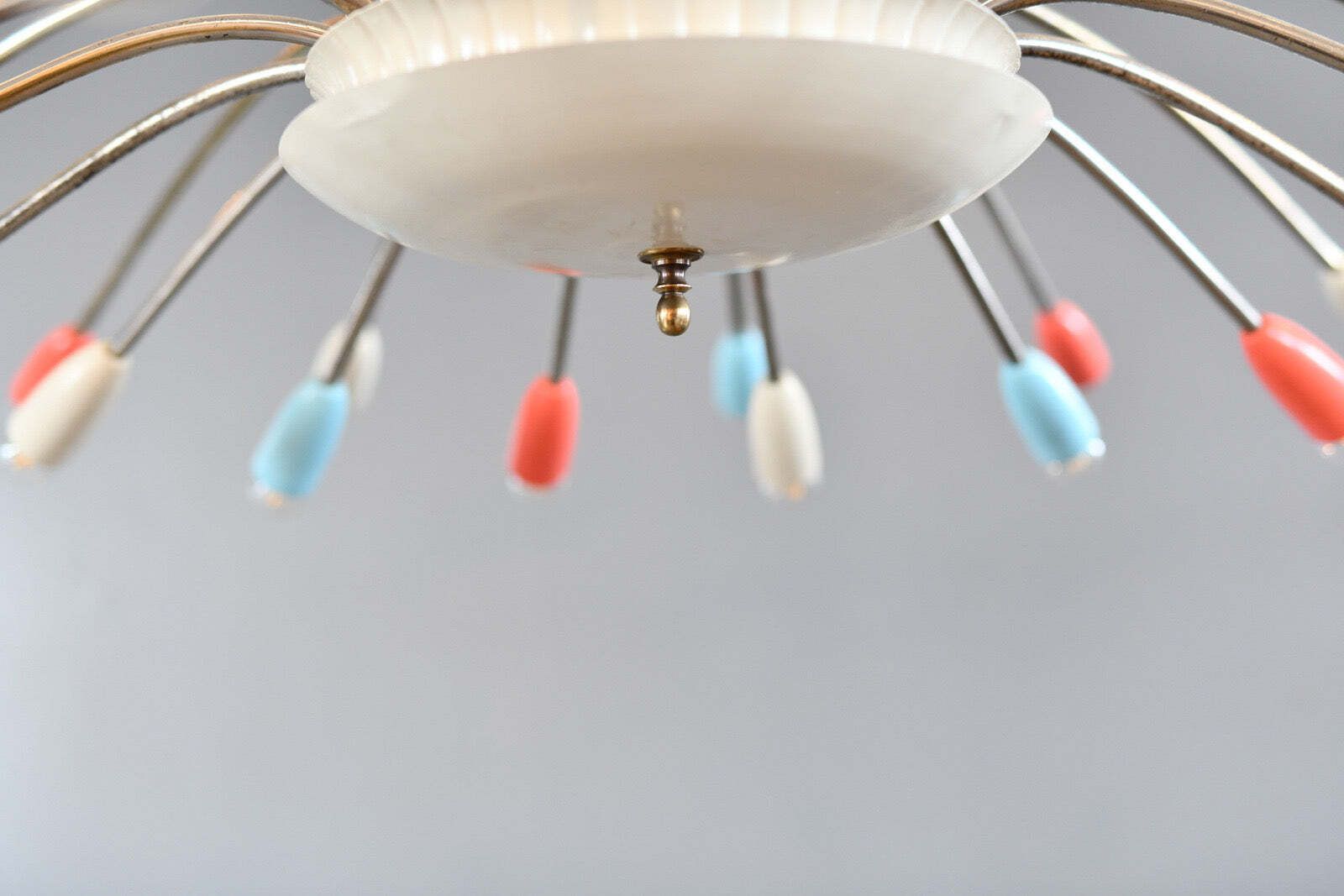 Xl Mid Century Sputnik Chandelier Circa 1960s photo Lighting