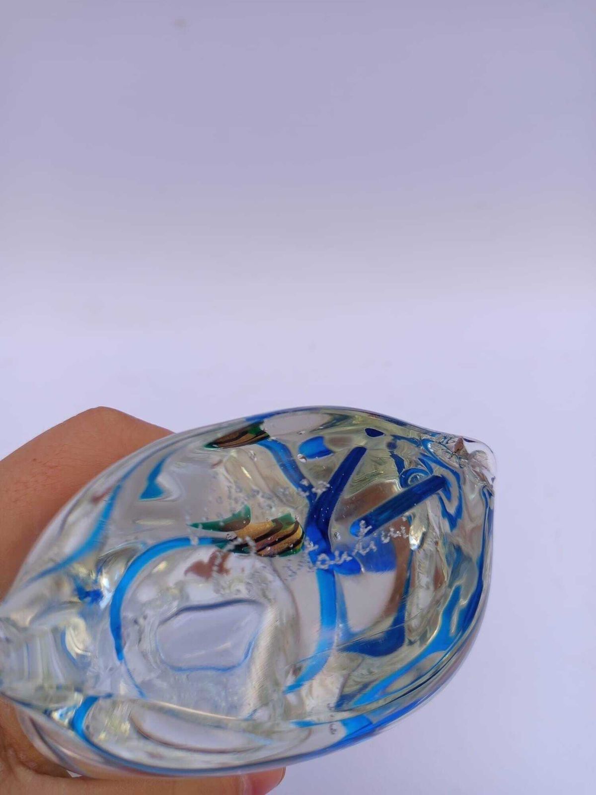 photo furniture Vittorio Costantini Bag With Rare Vintage Murano Glass Fish Aquarium