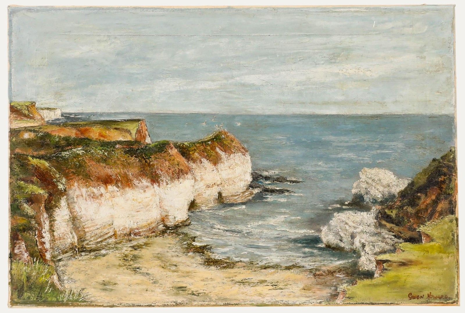 Gwen Howard 20th Century Oil, Flamborough