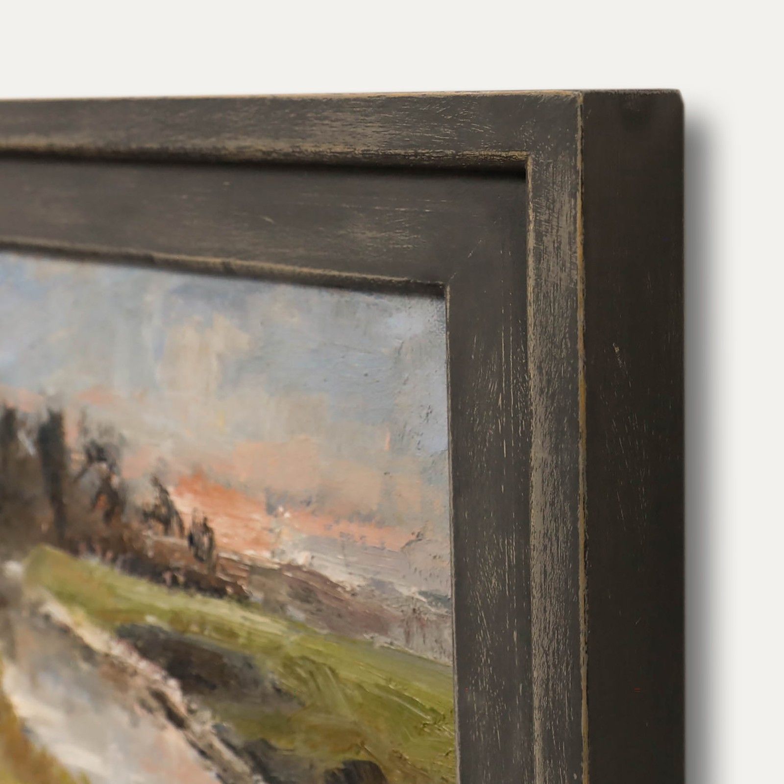 Ian Norris (B.1960) Framed Contemporary Oil, River Ribble photo 295.0