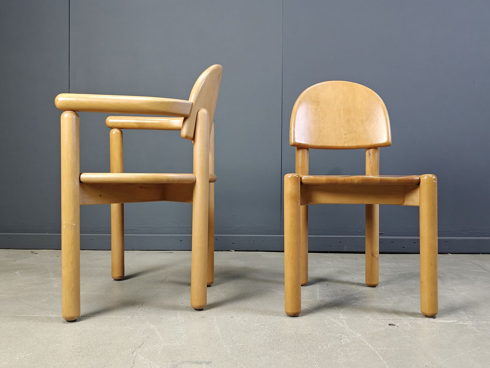 photo furniture Set Of 6 Scandinavian Dining Chairs By Rainer Daumiller, 1980s