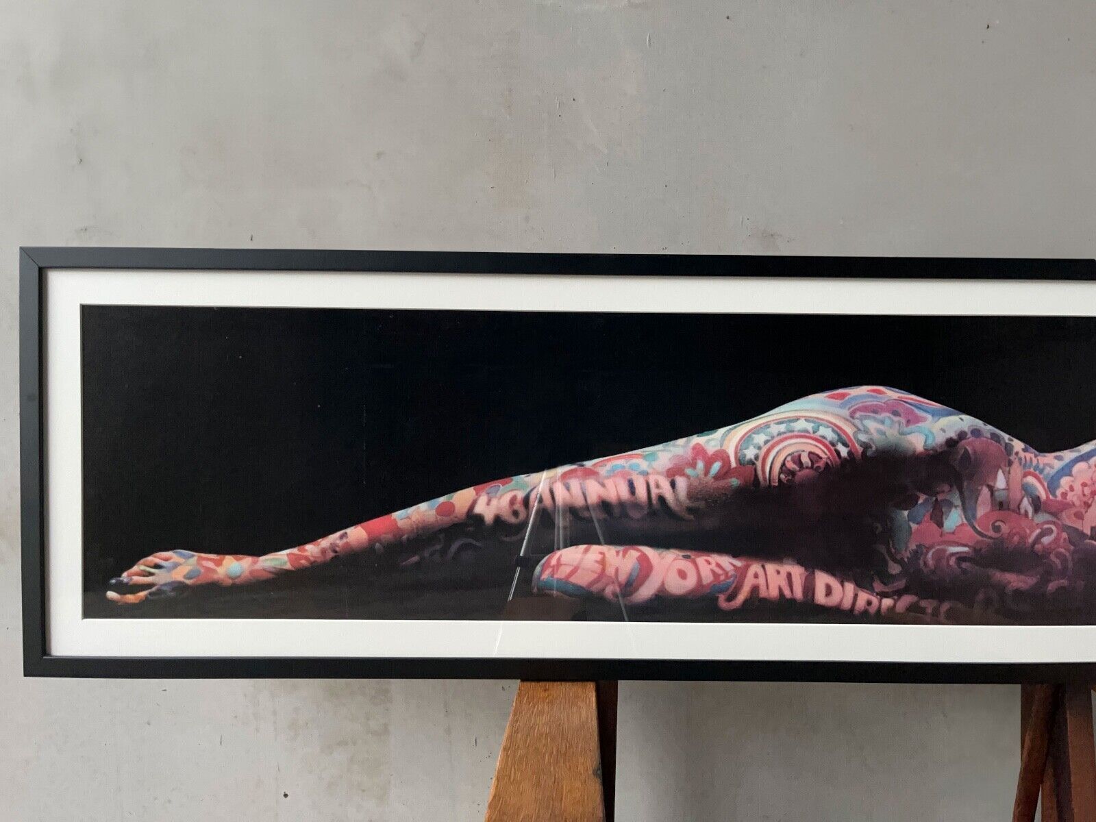 Original Vintage Poster New York Art Director's Club 1966 Tom Daly Nude photo for sale
