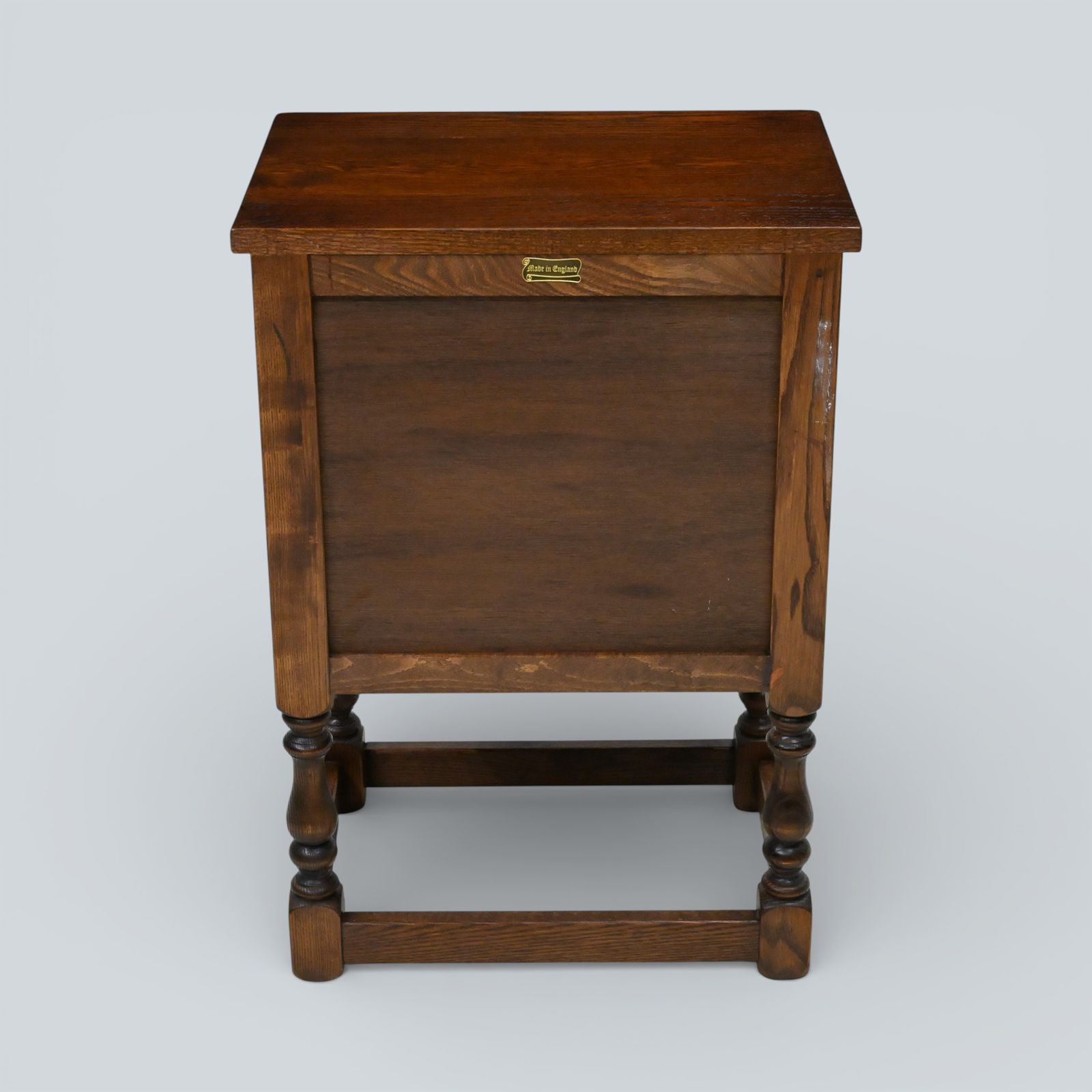 Old Charm Pedestal Cabinet Tudor Brown Free Delivery* photo 347.0