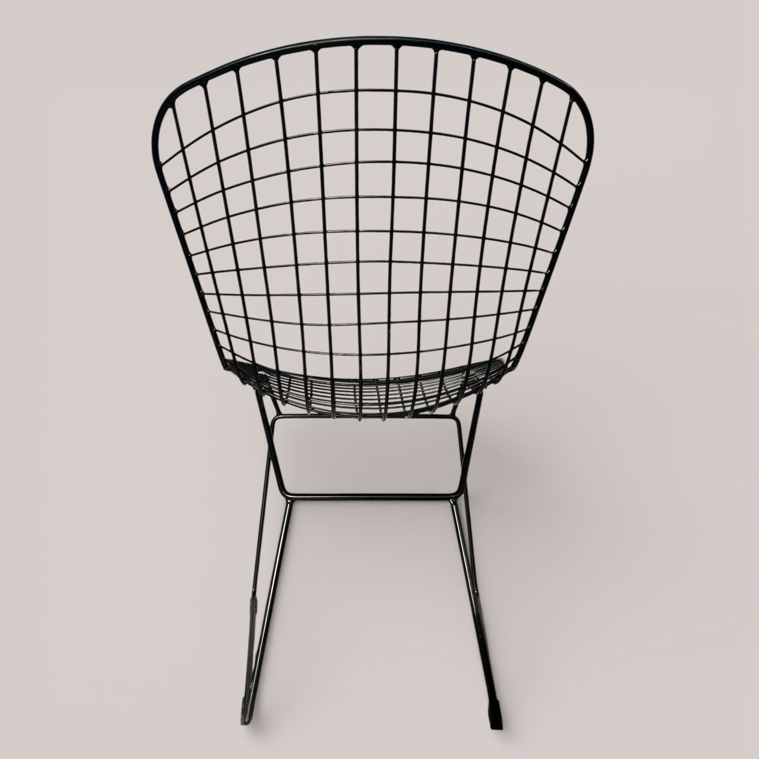 photo furniture Harry Bertoia Wire Side Chair Knoll International– Black