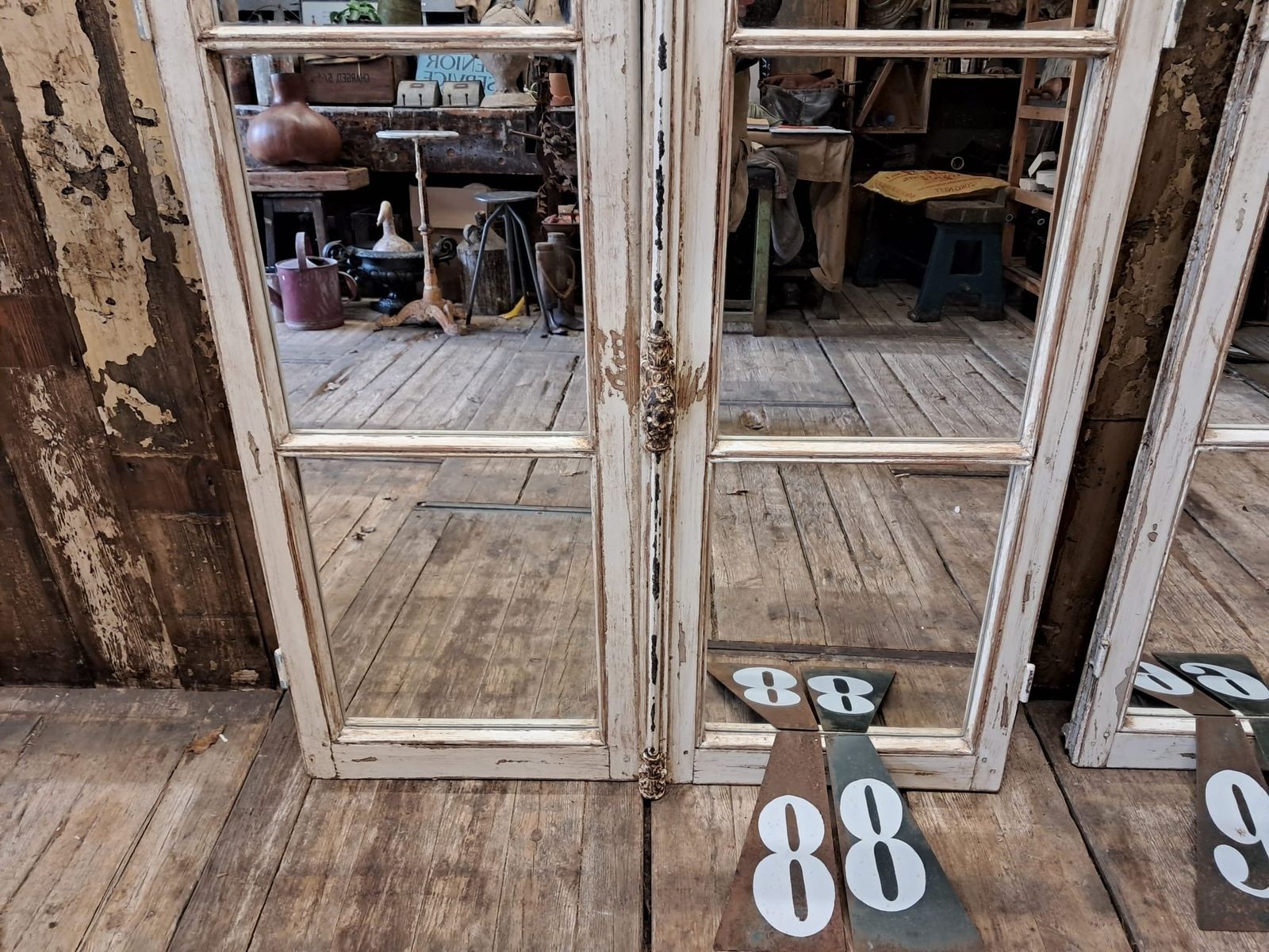 Mirrored Decorative French Windows photo furniture