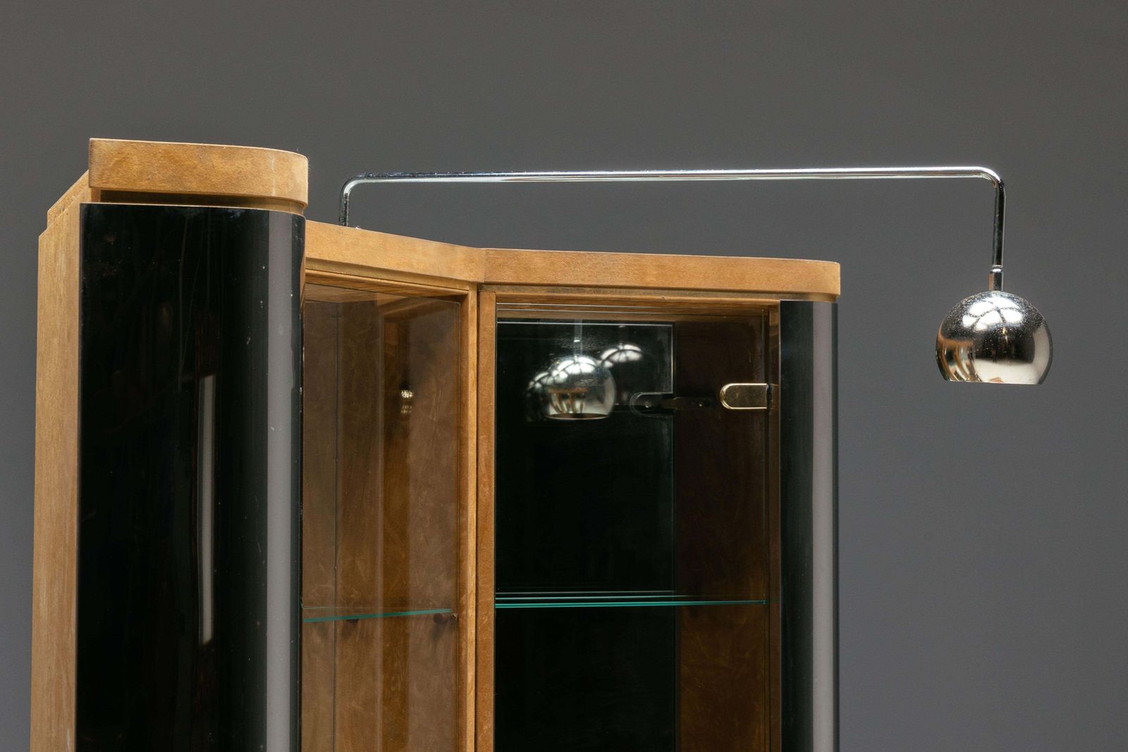 Bar Corner Cabinet By Willy Rizzo, Italy, 1970s photo buy
